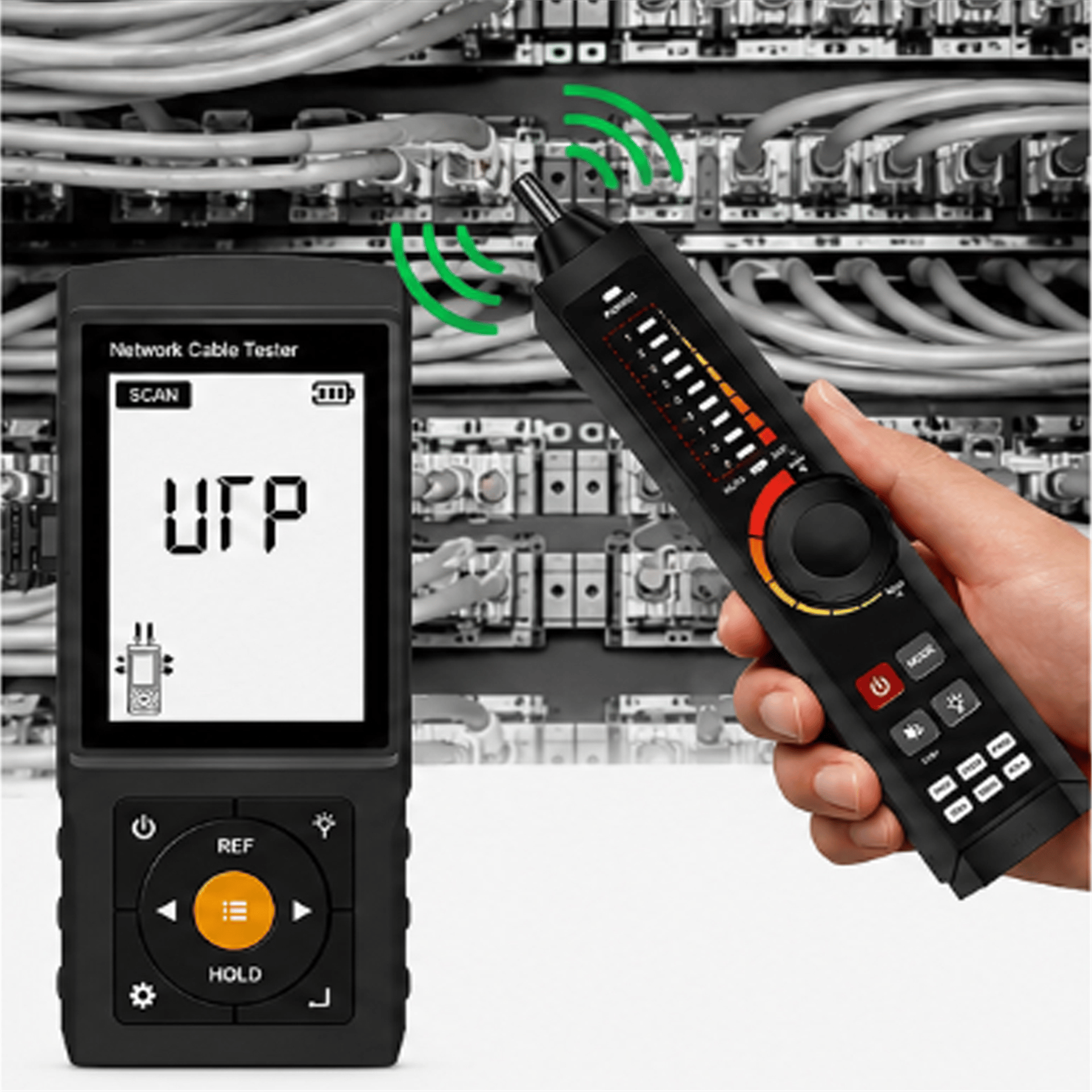Novacom Novacom NVC-LT300S 3'' Lcd Ekranlı Tdr Metraj - Pse Voltaj - Fiber Optik Kablo Test Cihazı - Kablo Test Cihazı