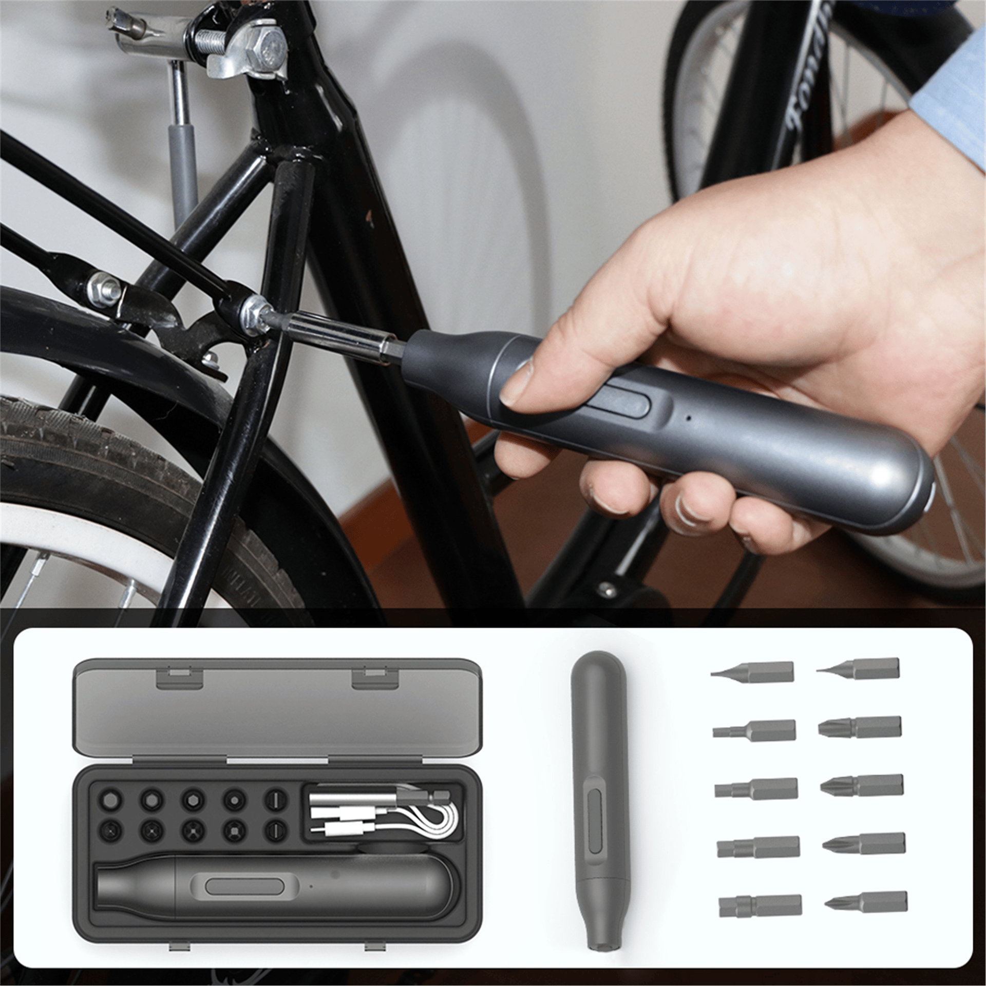 Noyafa Noyafa CS2001A 2600Mah Şarjlı Hassas Elektrikli Yüksek Torklu Tornavida Vida Matkap Seti - Tornavidalar