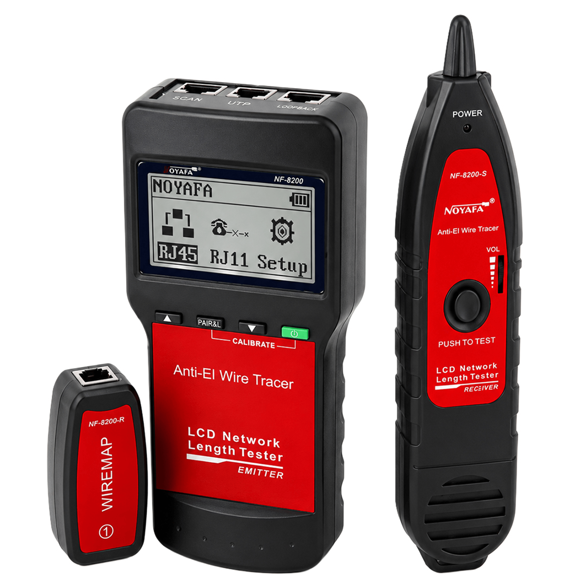 Noyafa Noyafa NF-8200 Network Telefon Kablo Test Cihazı - Kablo Test Cihazı