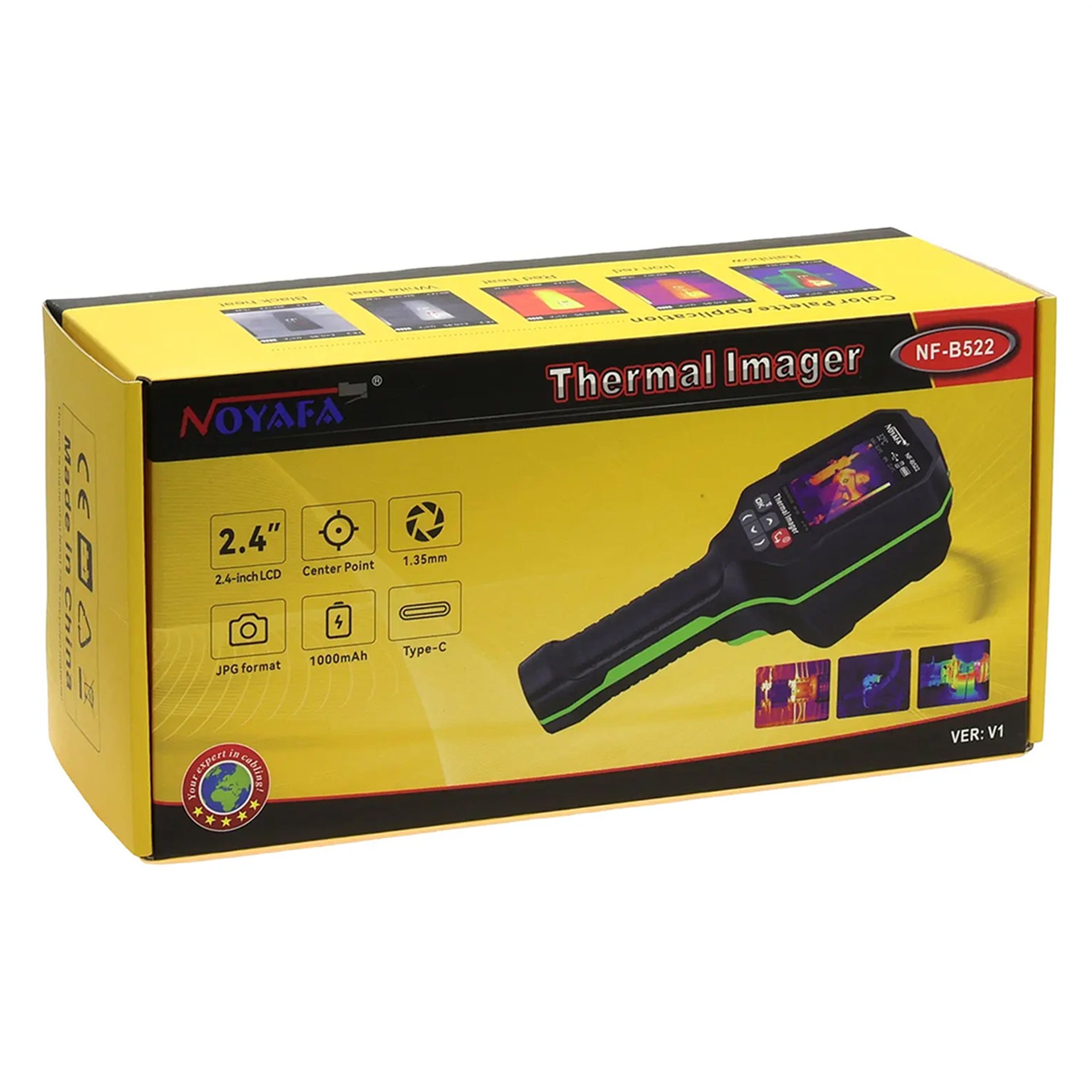 Mert-er Elektronik NOYAFA NF-B522 TEMASSIZ TERMAL GÖRÜNTÜLEYİCİ KIZILÖTESİ TERMOMETRE - Kategorisiz