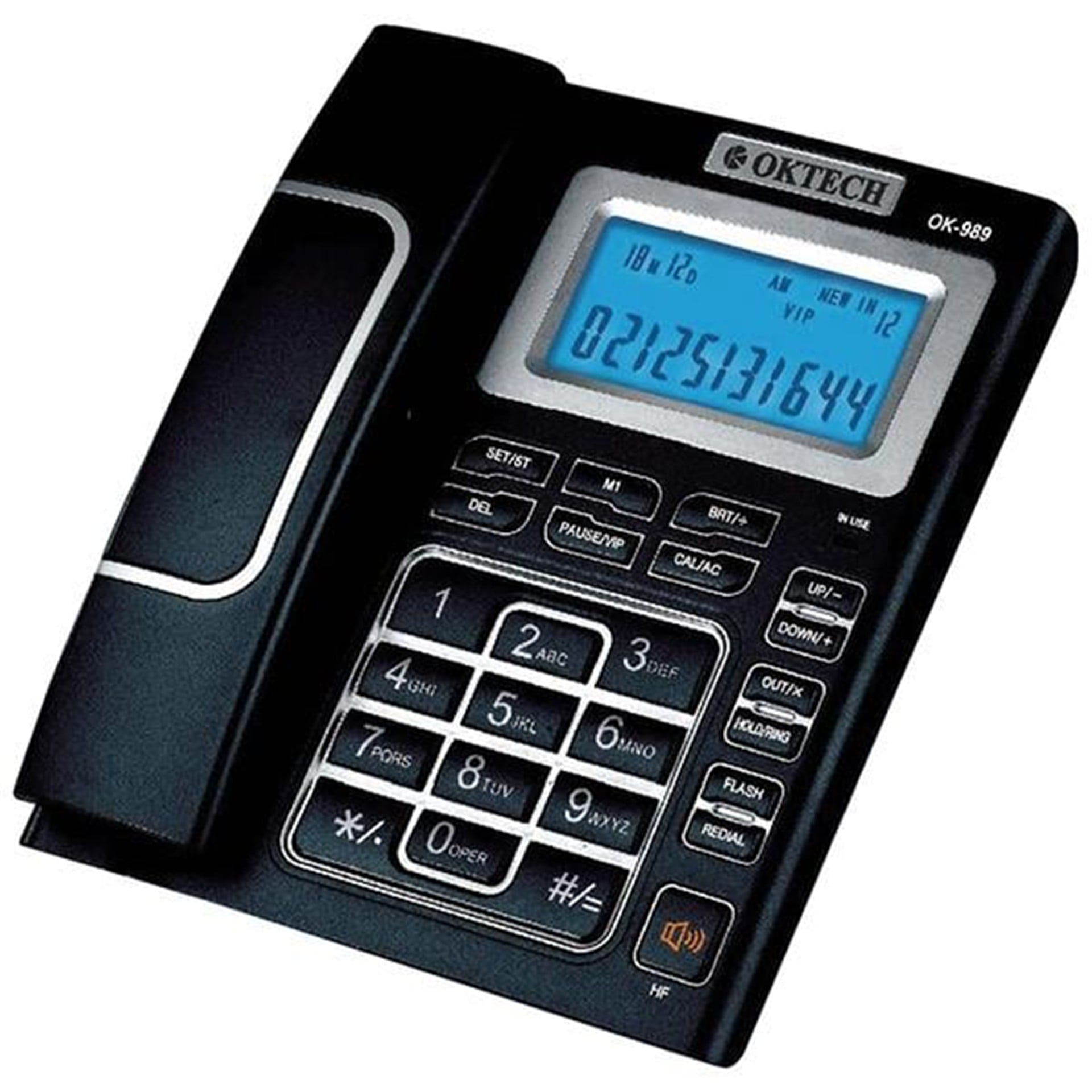 Oem Oktech Ok-989 Ekranlı Kablolu Masaüstü Telefon - Kablolu Telefonlar