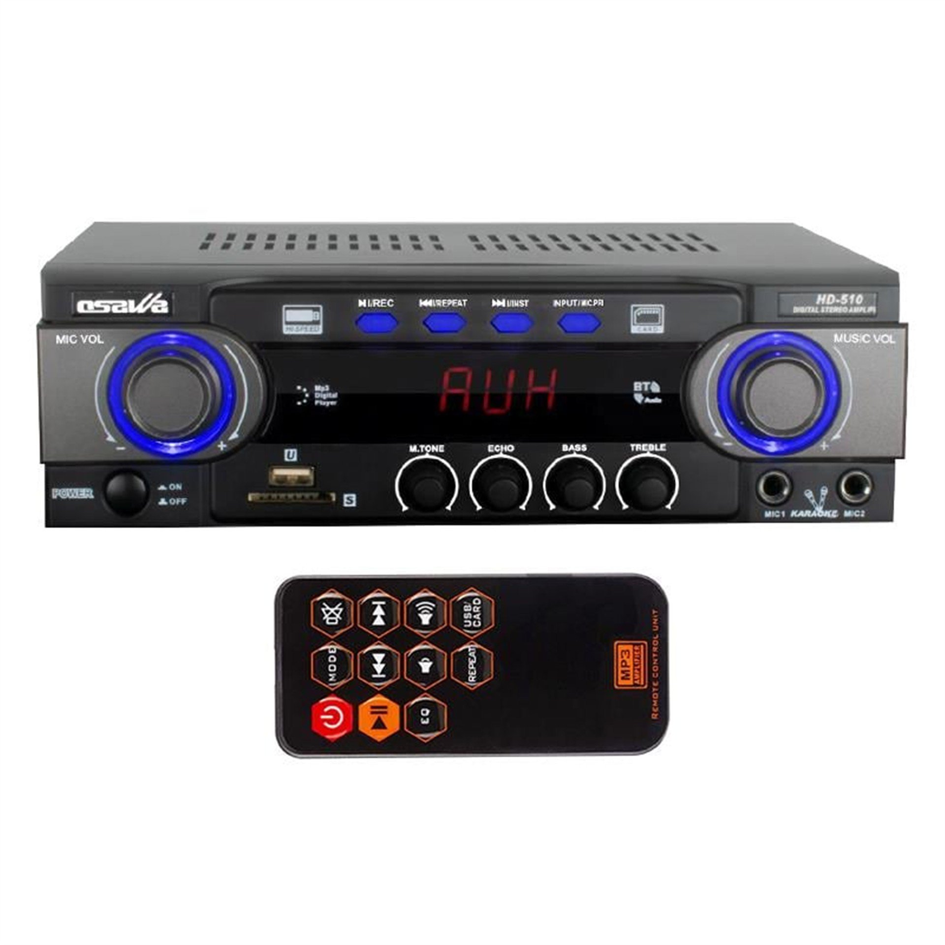Osawa Osawa HD-510 USB-SD-Bluetooth 100 Watt Dijital Stereo Mixer Anfi - Seslendirme Amfileri