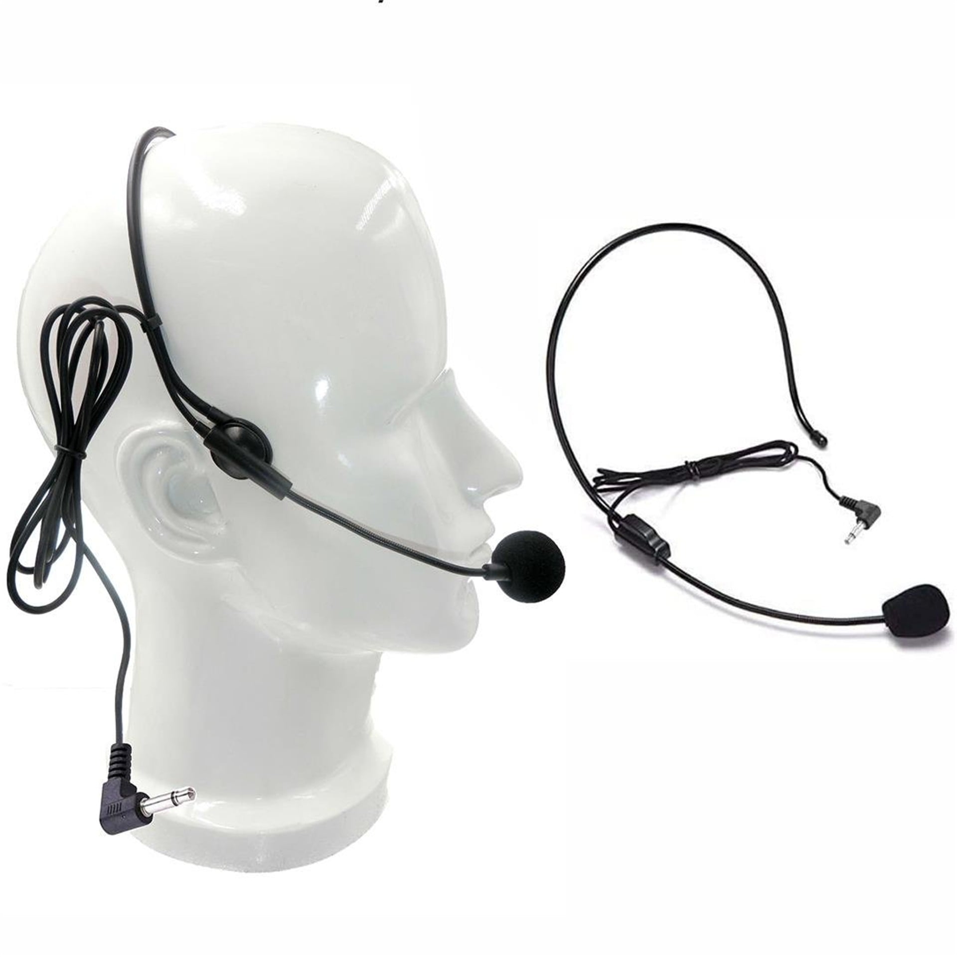 Osawa Osawa OSW W-1 Kablolu 3.5 Mm Jack Headset Telsiz Kafa Mikrofonu - Ses Sistemi Mikrofonları