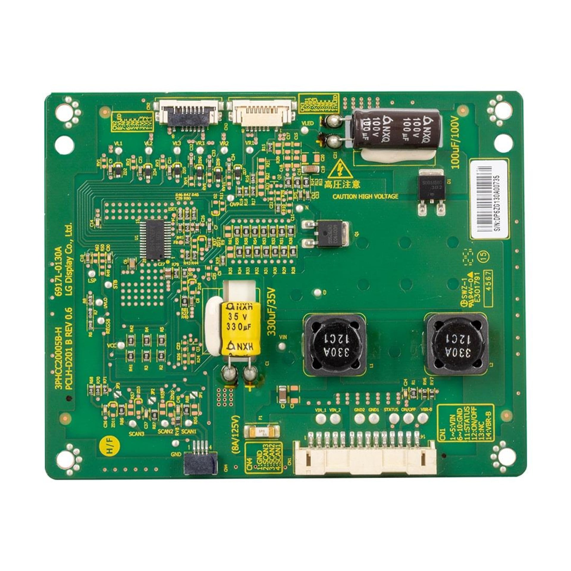 Weko PCLH-D201 B REV 0.6 6917L-0130A 3PHCC20005B-H  Lcd Led Driver - LCD Driver
