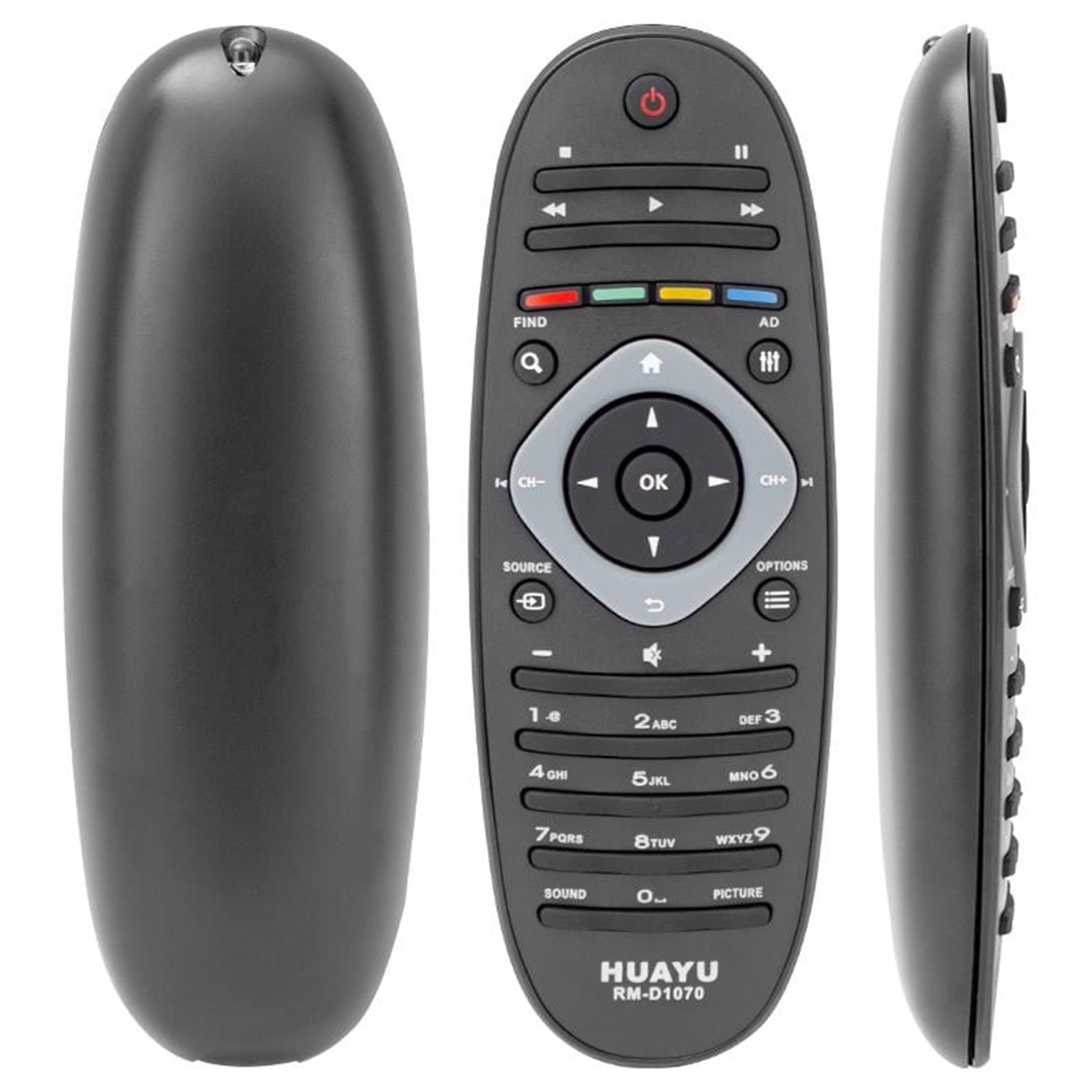 Huayu Philips RM-D1070 Universal Lcd-Led Plazma Tv Kumandası 30568 - Philips Lcd Kumanda
