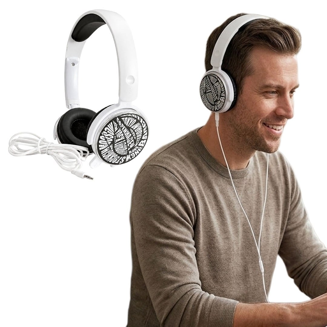 PHILIPS SHM7110U/97 MİKROFONLU KABLOLU KULAK ÜSTÜ BEYAZ KULAKLIK