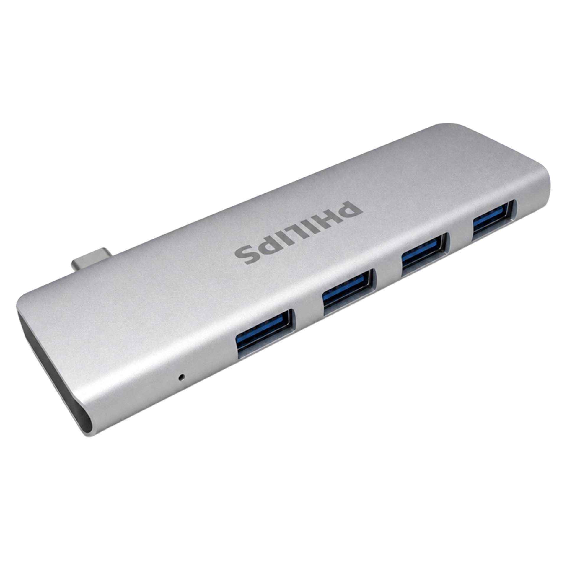 Philips Philips SWR1604P/93 USB-C to 4 Port USB 3.0 Ultra İnce Alüminyum Hub Çoklayıcı - USB Çoklayıcı