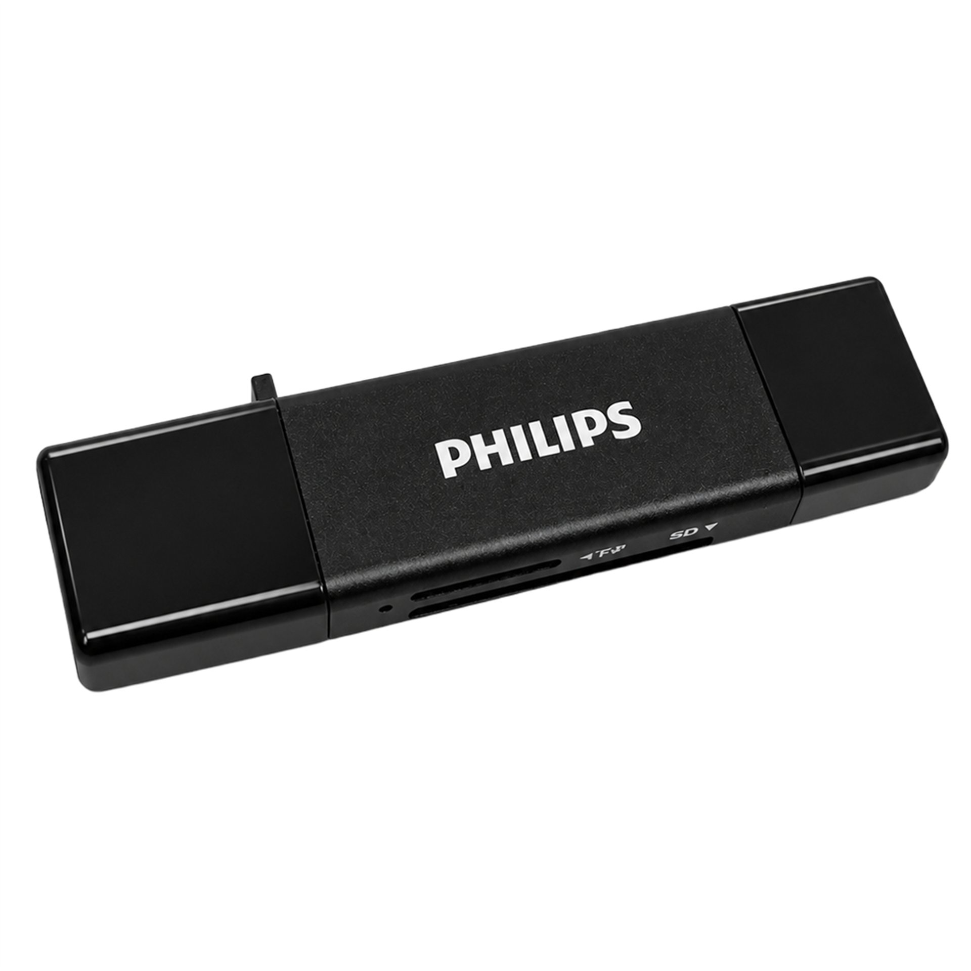 Philips Philips SWR1617B/93 USB 3.0 & USB-C Çift Girişli SD/TF Kart Okuyucu - OtG Destekli - Kart Okuyucu
