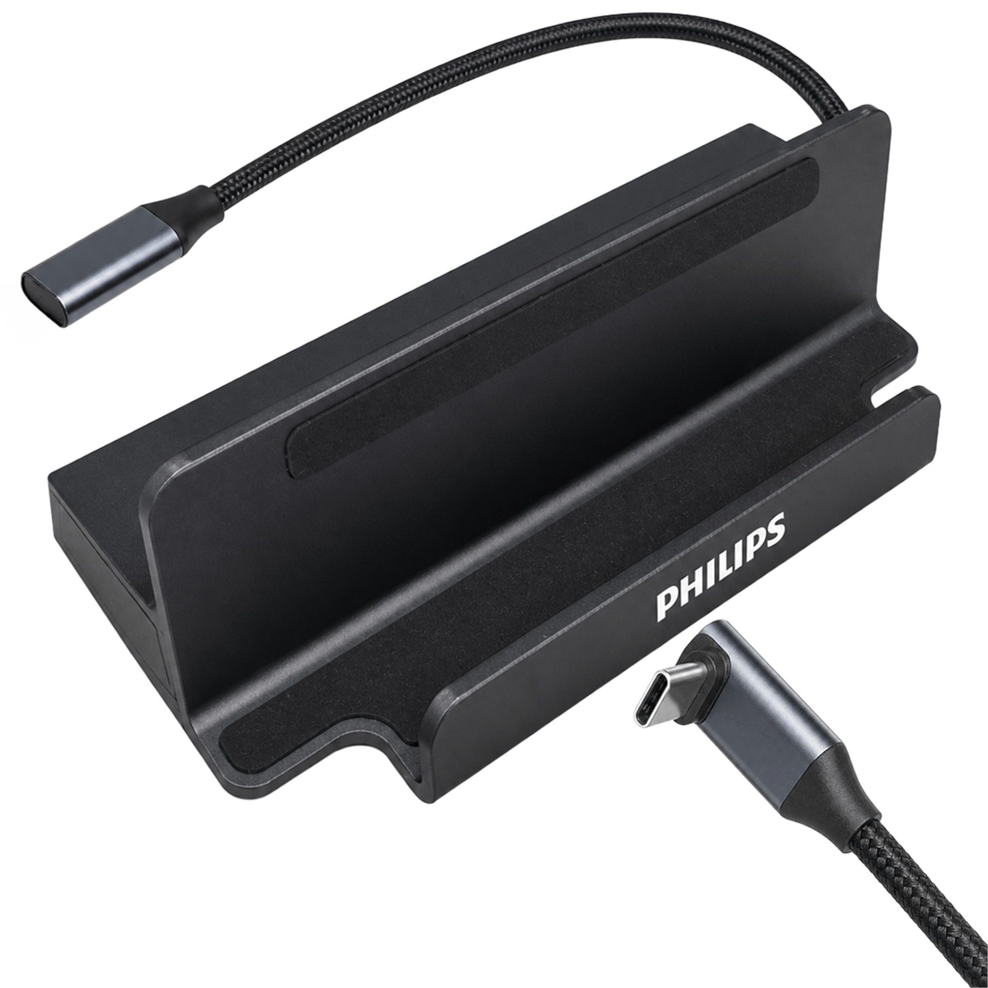 Philips Philips SWR1691A/93 USB-C 6'sı 1 Arada Stand Tasarımlı Hub - 4K 60Hz HDMI, 1000Mbps LAN, 100W PD - USB Çoklayıcı