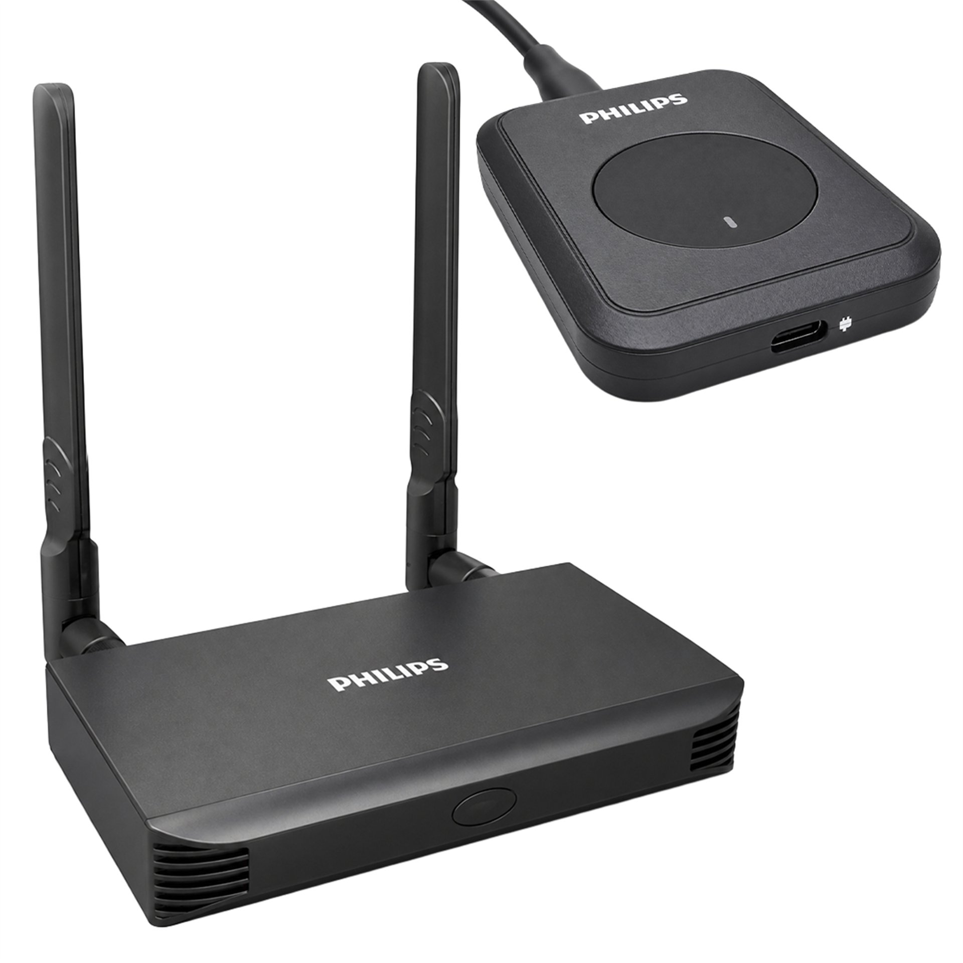 Philips Philips SWR8106E/93 Kablosuz HDMI & VGA Görüntü Aktarıcı Set - 50 Metre Menzilli - Hdmi Dağıtıcı