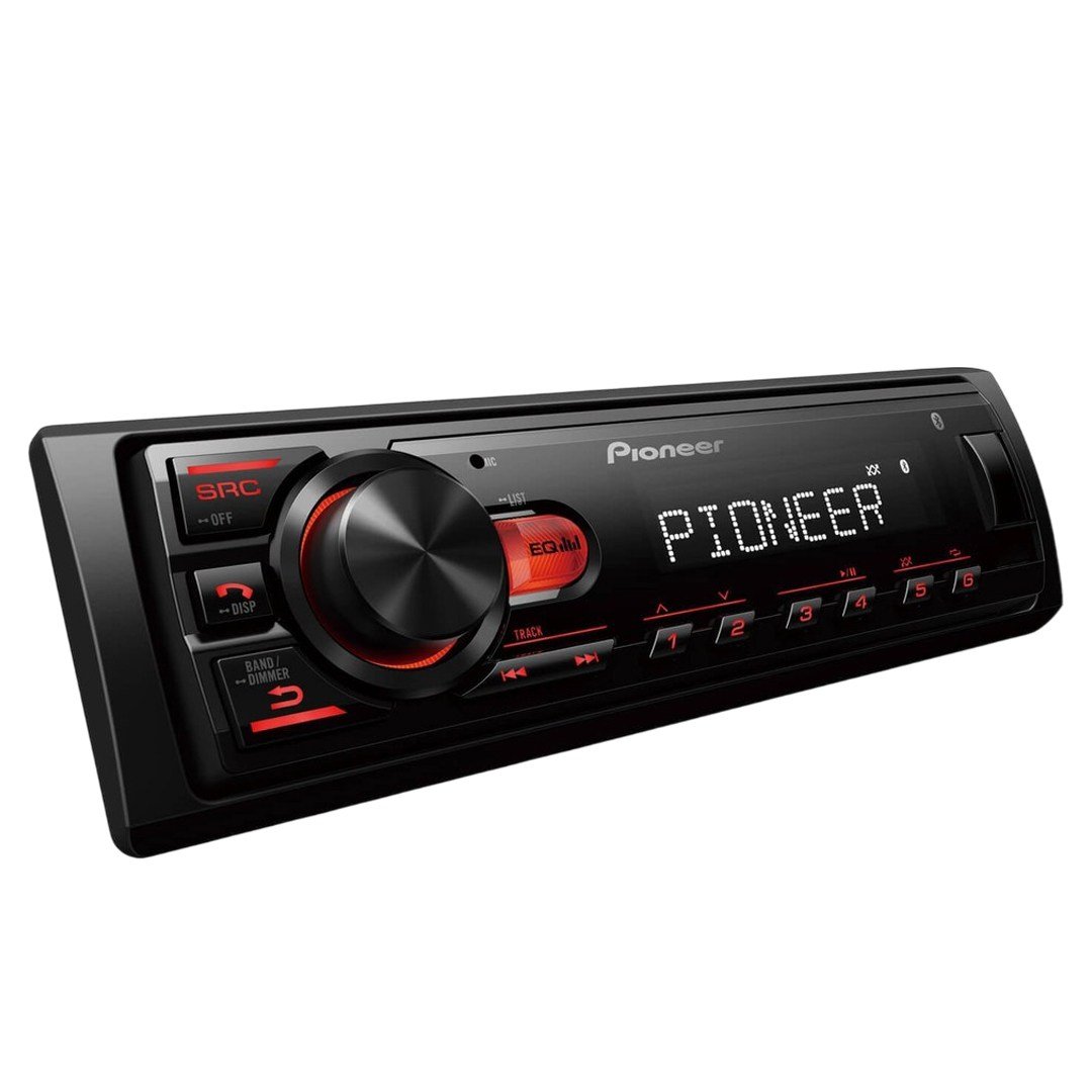 PIONEER MVH-140BT USB/FM/AUX/MP3 BLUETOOTH'LU MEKANİKSİZ OTO TEYP 4X50 WATT