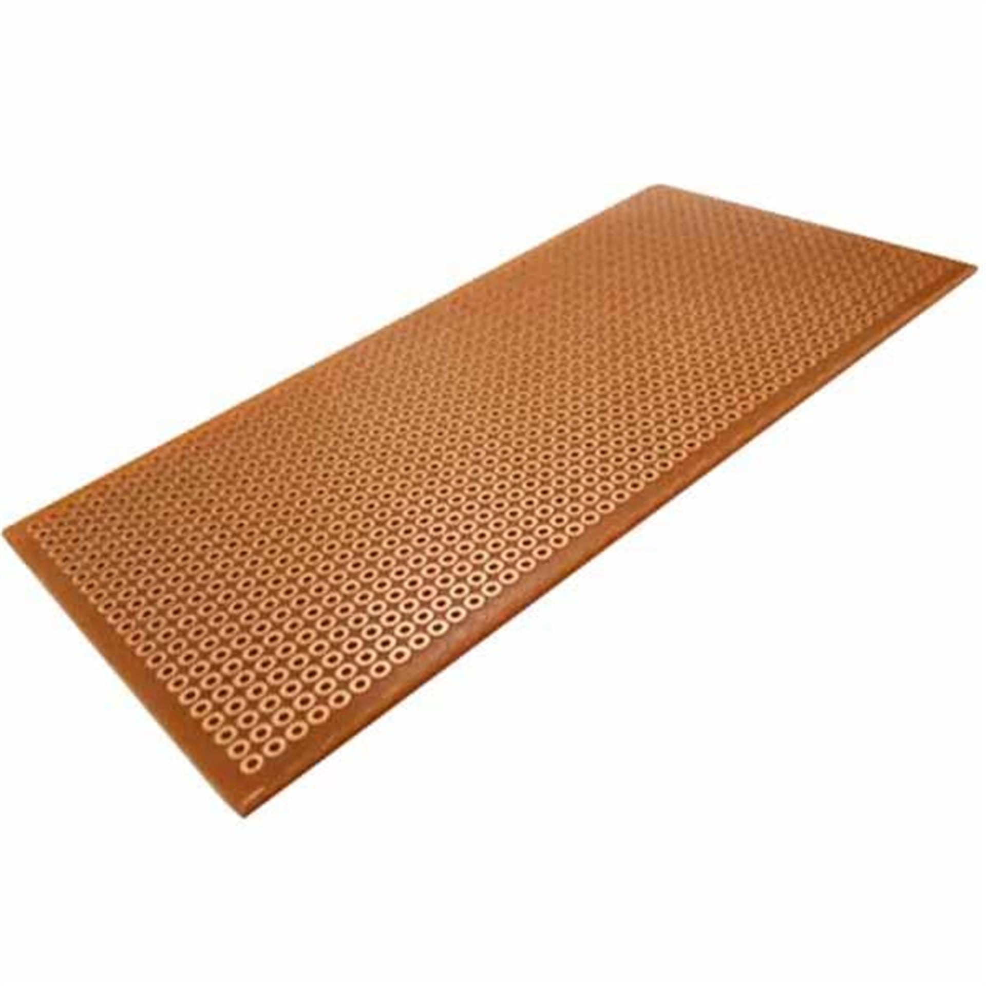Powermaster Plaket Delikli 50x100 Mm - Bakır Plaketler