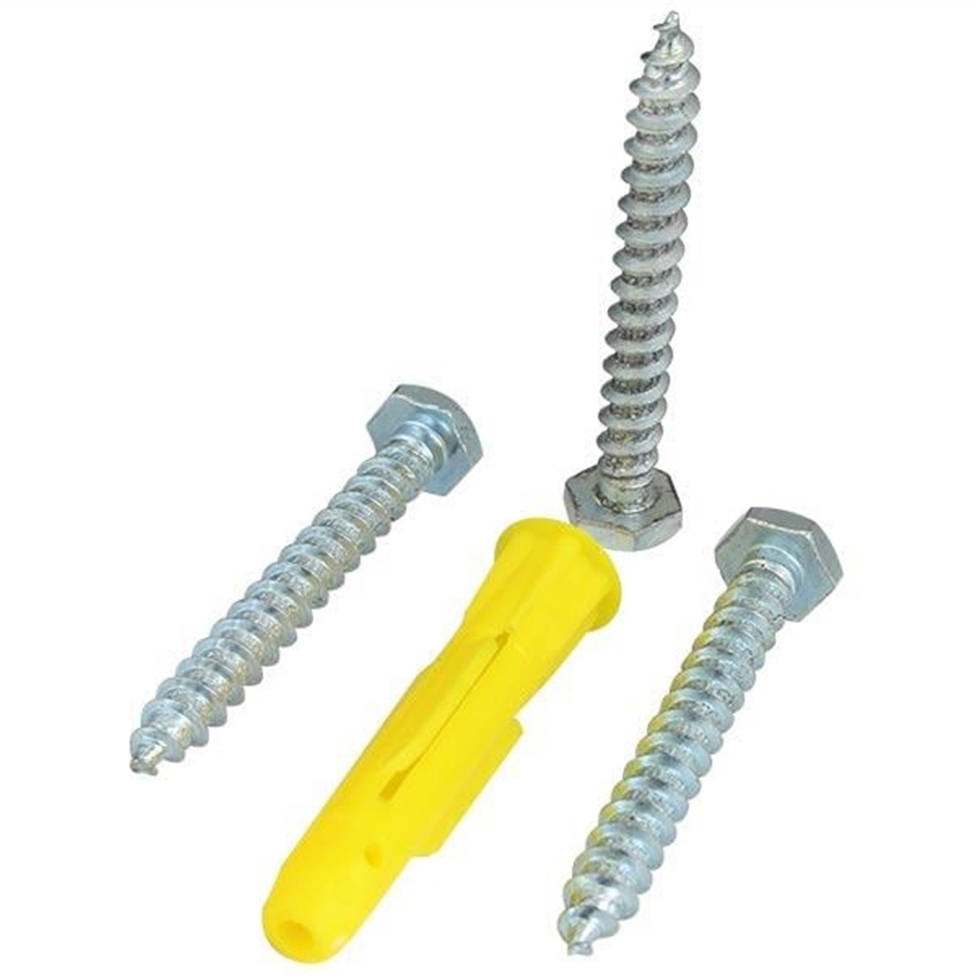 Powermaster Plastik Dübel - Vida 100 Adet - Uydu Ekipmanları