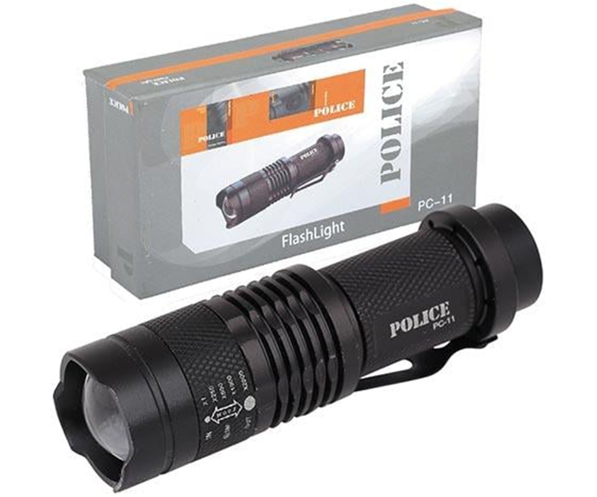Police Polıce Pc-11 Aluminyum Gövde Cree Power Led El Feneri - Fener ve Işıldaklar
