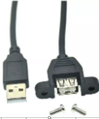 POWERMASTER 1.5 METRE PANEL TİPİ USB 2.0 UZATMA KABLOSU