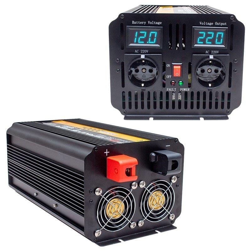 Powermaster 12-220V 12 Volt 2000 Watt Modified Sinus İnverter PWR2000-12