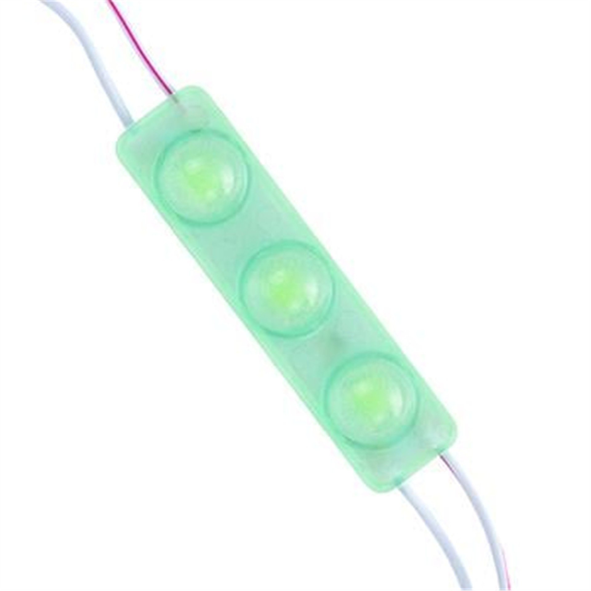 Powermaster Powermaster 12 V 1.5 Watt Yeşil 2835 Modül Led 70x15 mm - Modül Led