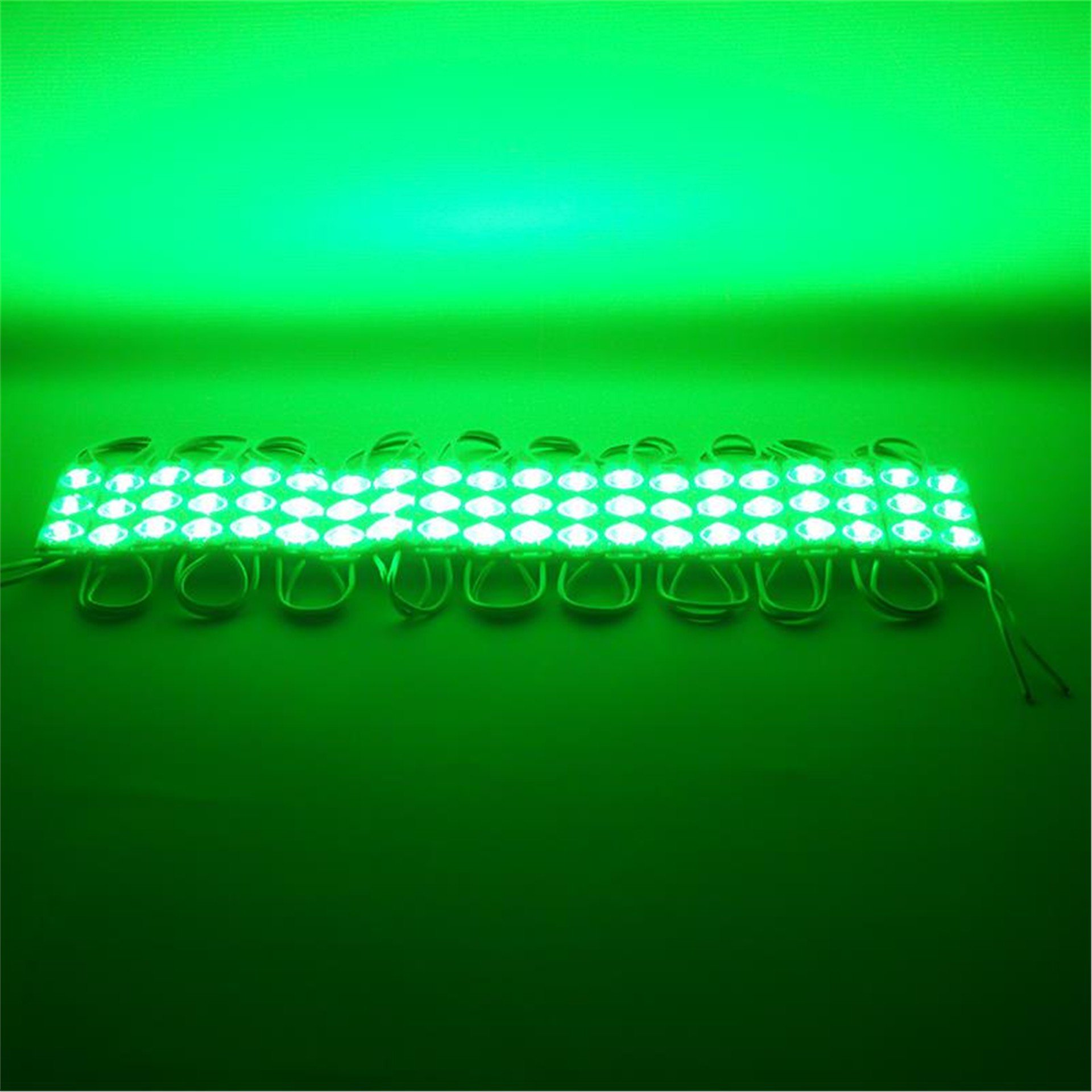 Powermaster Powermaster 12 Volt 1.5 Watt Yeşil 2835 73 X 16 Mm IP65 195 – 210 Lümen 170 Derece Modül Led - Modül Led