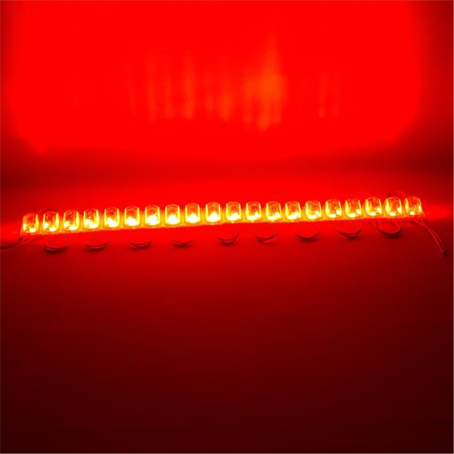 Powermaster Powermaster 12 Volt 1.5 Watt Kırmızı 2835 85 X 73 Mm IP65 240 – 260 Lümen 180 Derece Modül Led - Modül Led