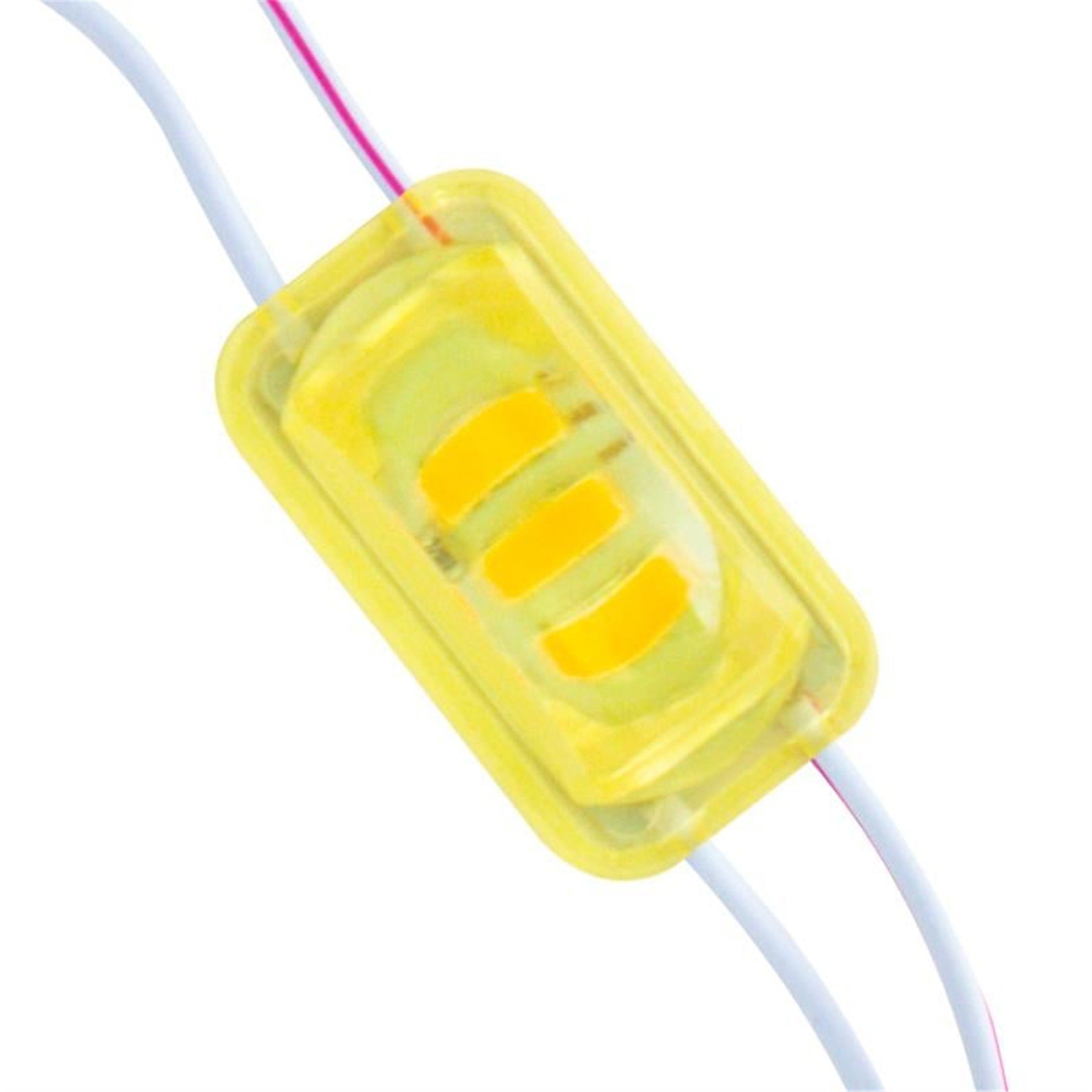 Powermaster Powermaster 12 Volt 1.5 Watt Sarı 2835 85 X 73 Mm IP65 240 – 260 Lümen 180 Derece Modül Led - Modül Led