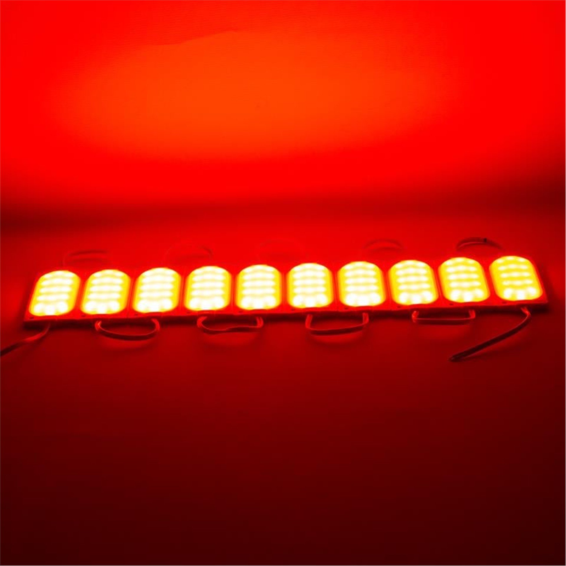 Powermaster Powermaster 12 Volt 3 Watt Kırmızı 85 X 35 Mm IP65 220 - 240 Lümen 140 Derece Cob Modül Led - Modül Led