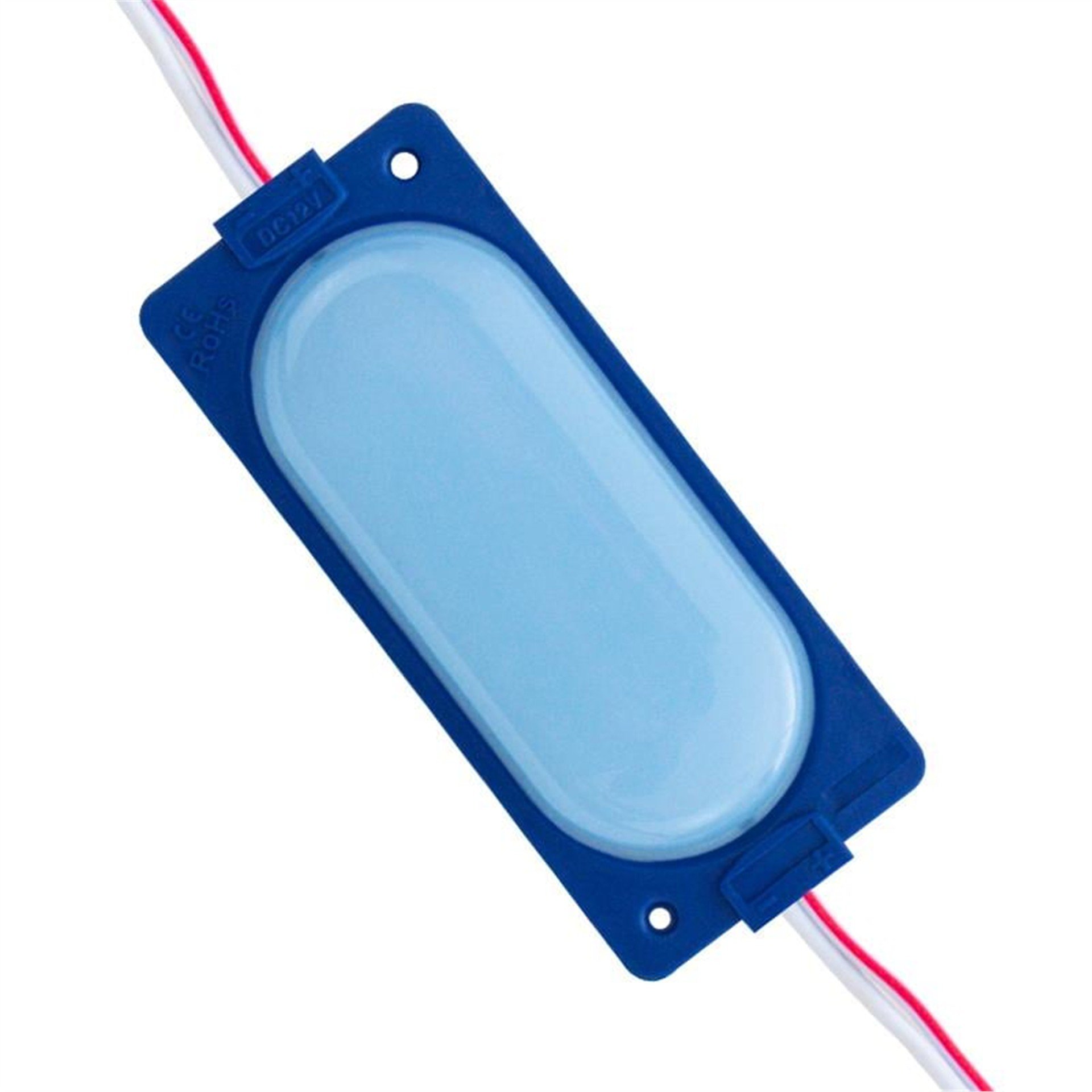 Powermaster Powermaster 12 Volt 3 Watt Mavi 85 X 35 Mm IP65 220 – 240 Lümen 140 Derece Cob Modül Led - Modül Led