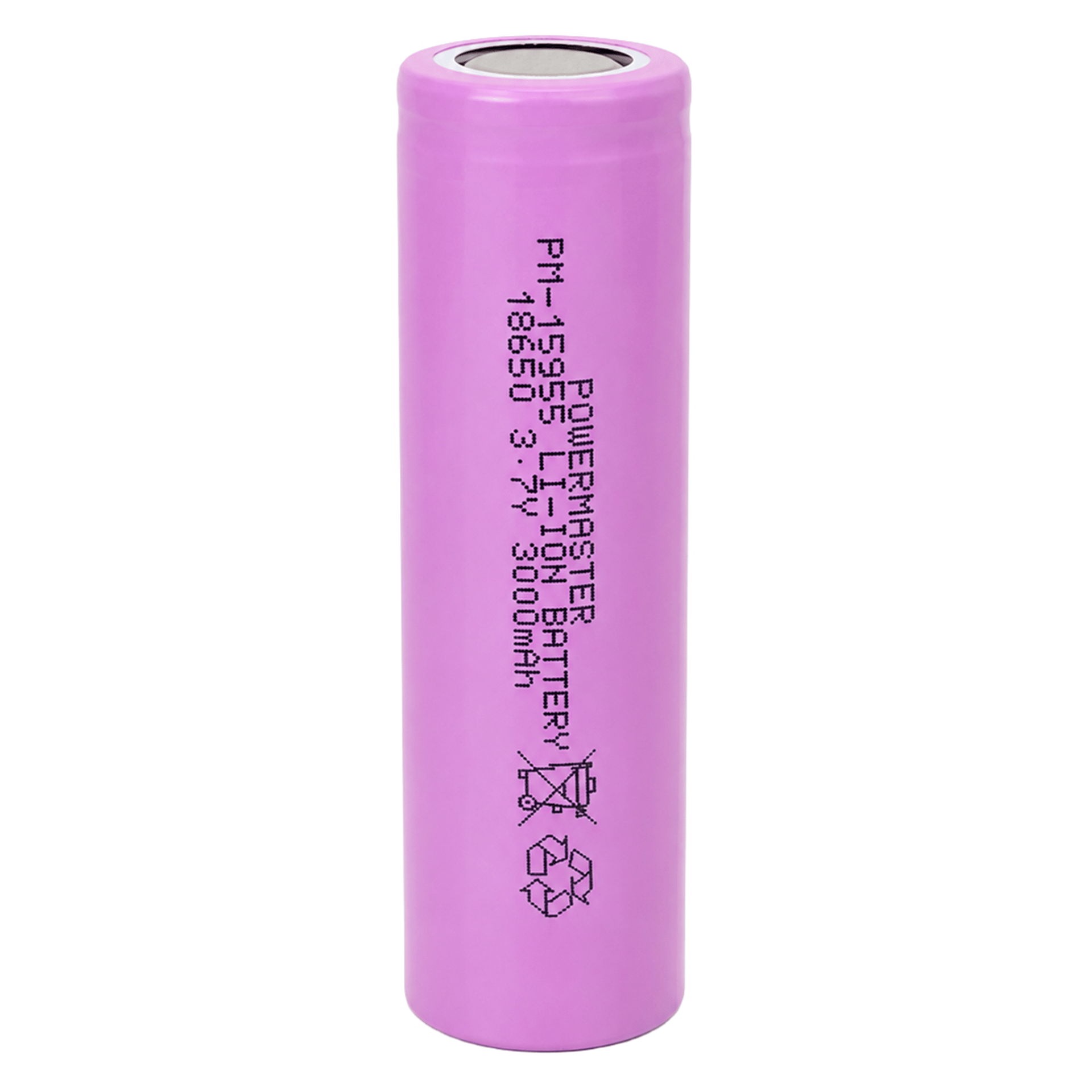 Powermaster Powermaster 18650 3.7V 3000mAh Şarj Edilebilir Li-Ion Lityum Pil - Piller