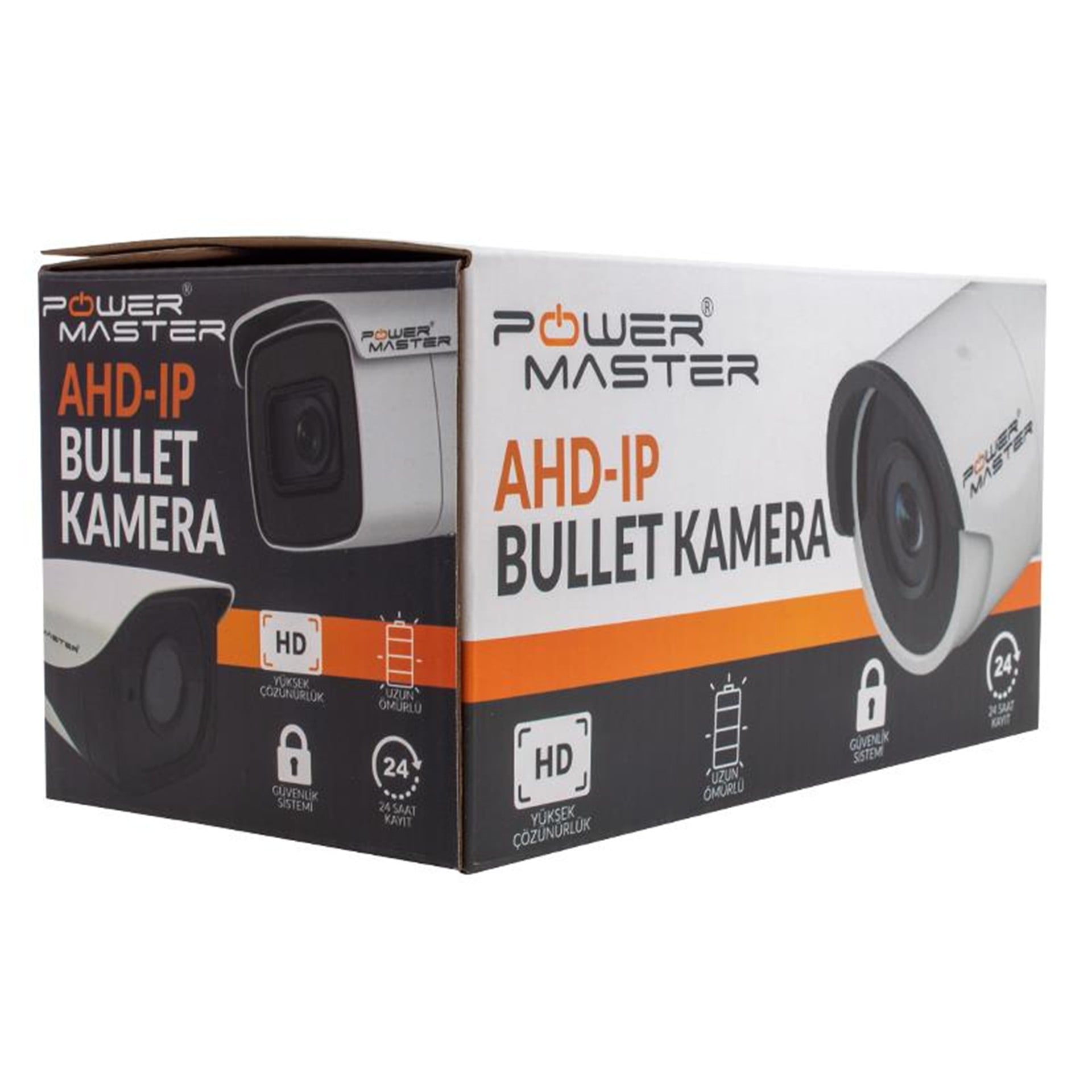 Powermaster Powermaster 2 MP 2.8 Mm 24 IR Led AHD Metal Kasa Bullet Kamera PM-19423 - AHD Kameralar