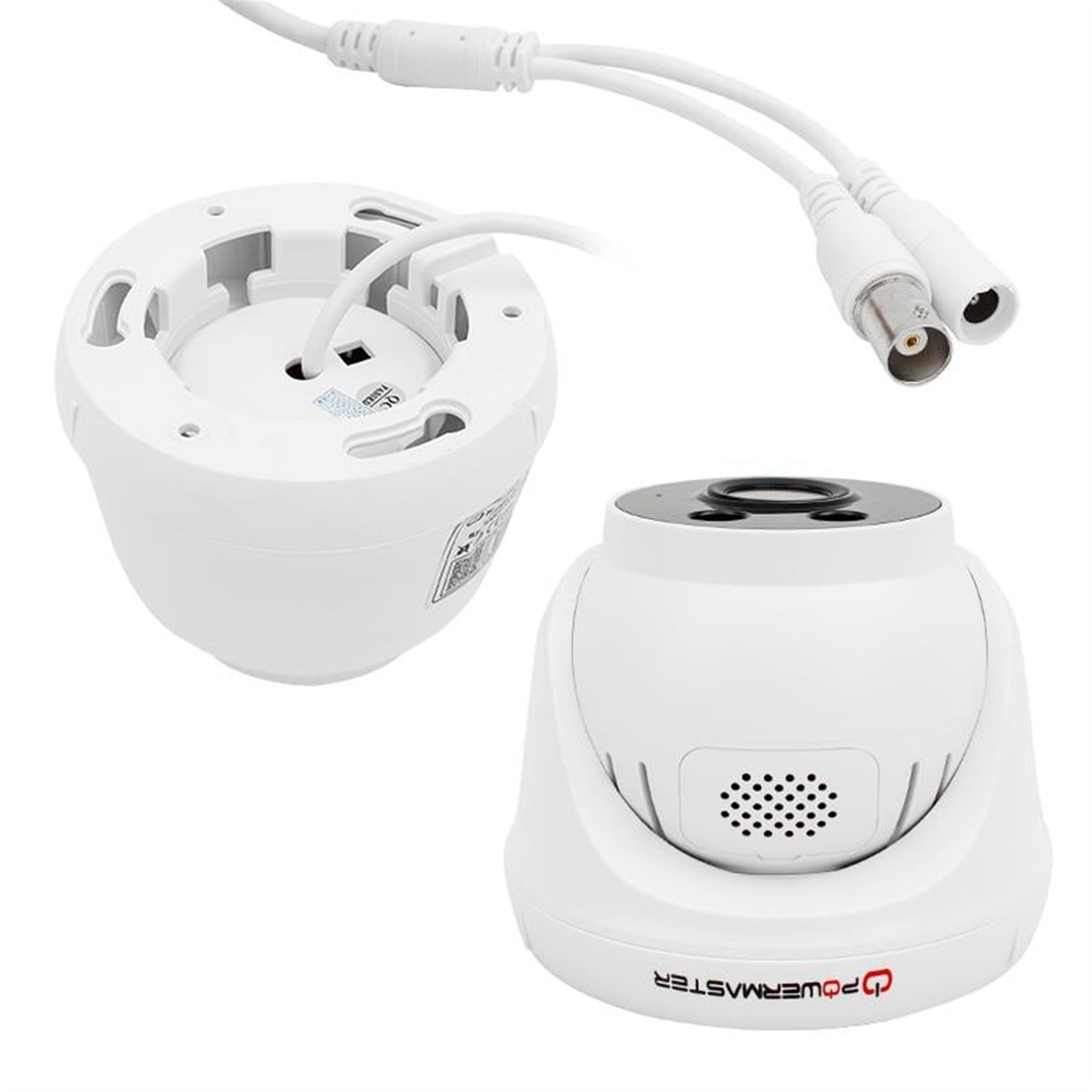 Powermaster Powermaster 2 MP Plastik 60 Sze 1080P Dome Kamera PM-6386 - Güvenlik Kamerası