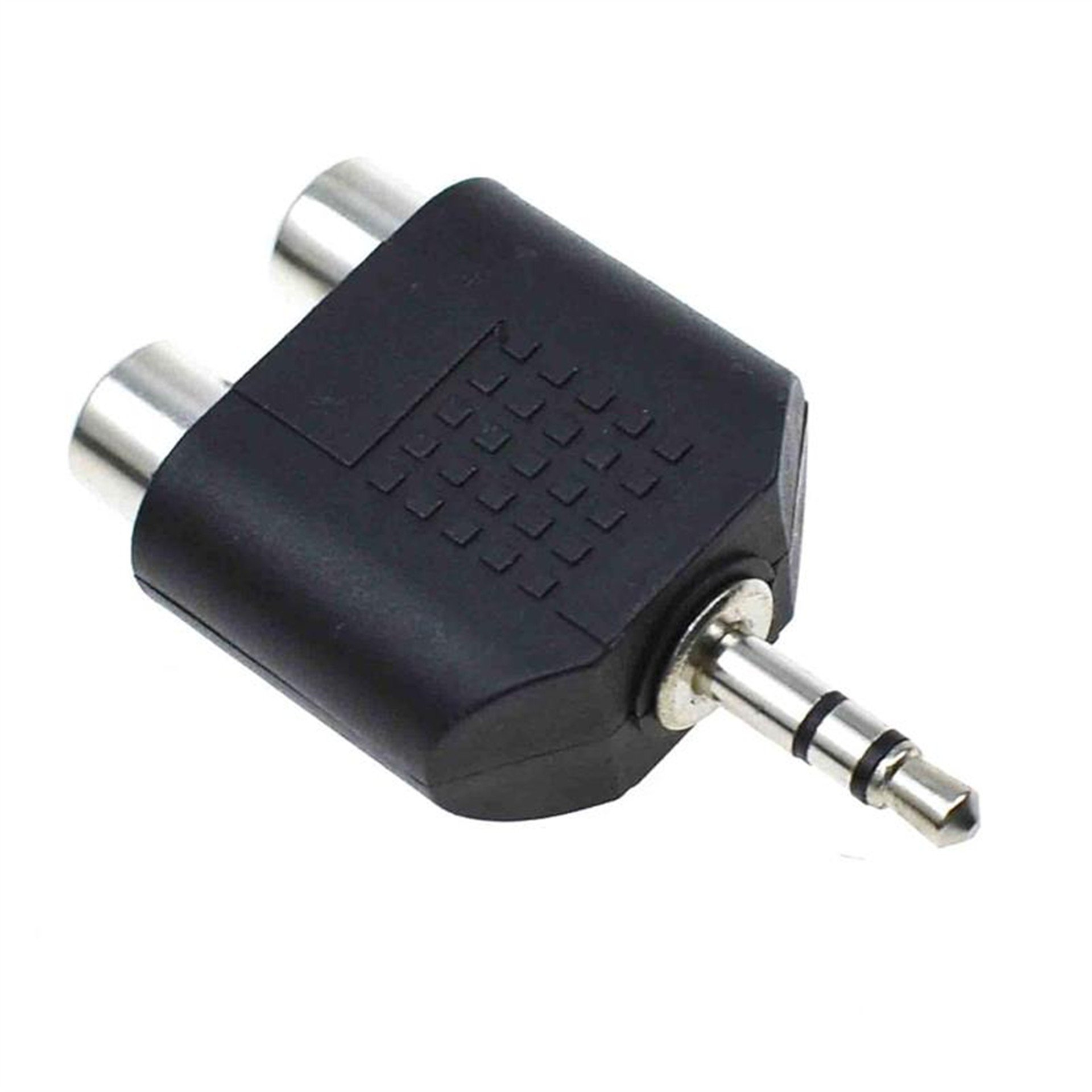 Powermaster Powermaster 2 RCA Dişi-3.5 Mm Stereo Erkek Çevirici Jack - Fiş - Jack - Şase