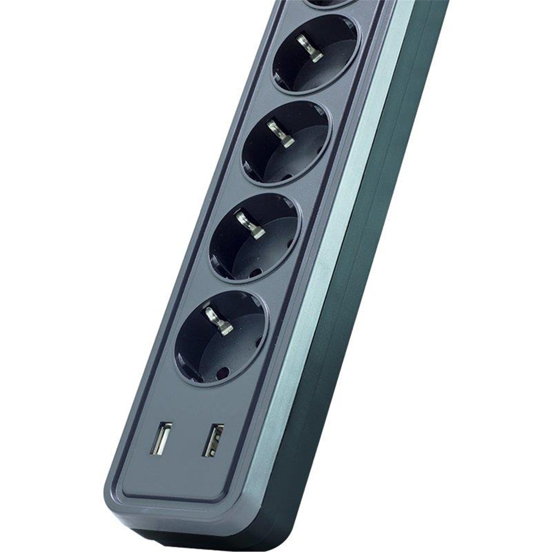 Powermaster Powermaster 2 Usb Çıkışlı 5'li 2 Metre Kablolu Akım Korumalı Priz - Akım Korumalı Prizler
