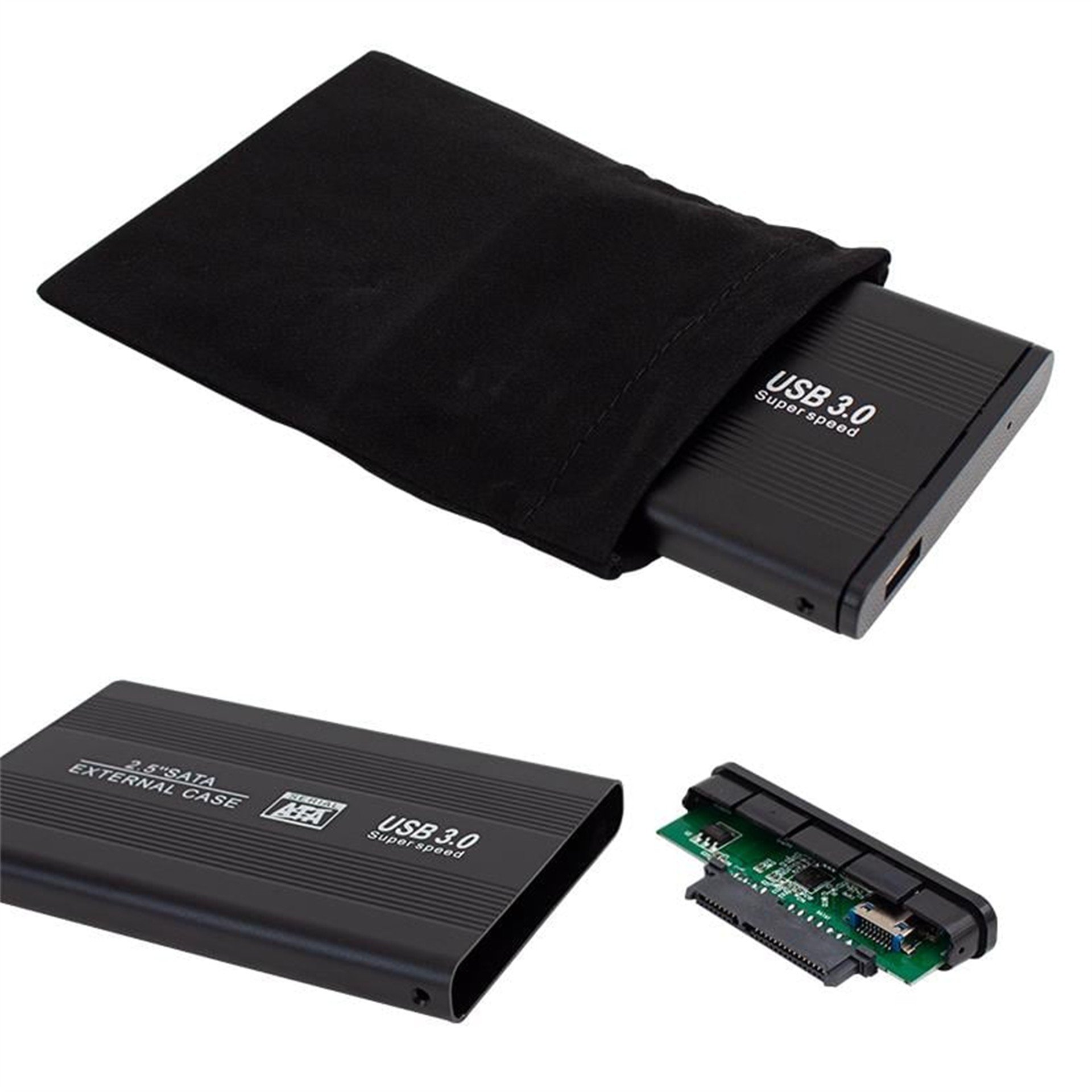 Powermaster Powermaster 2.5'' Usb 3.0 Sata HDD Kutusu - Harddisk Kutusu