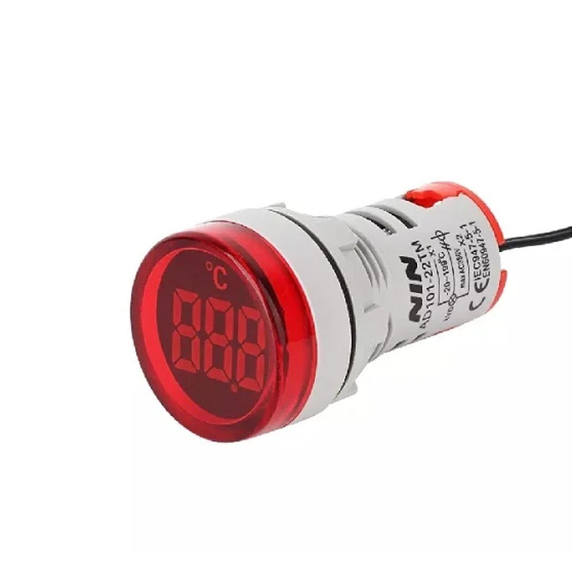 Powermaster Powermaster 22 Mm Dijital Termometre -20' / +199' 1m Kablolu (AD22-22T) - Ölçü Aletleri