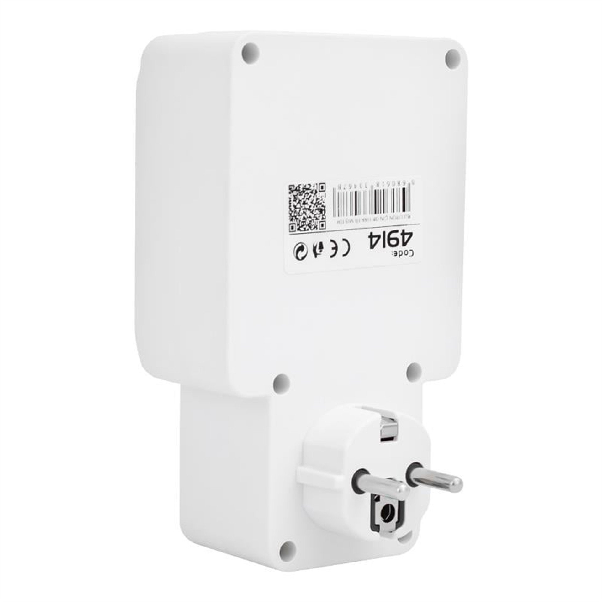 Powermaster Powermaster 220 Volt 16 Amper Tekli Akım Korumalı Sigortalı Priz PM-4914 - Akım Korumalı Prizler