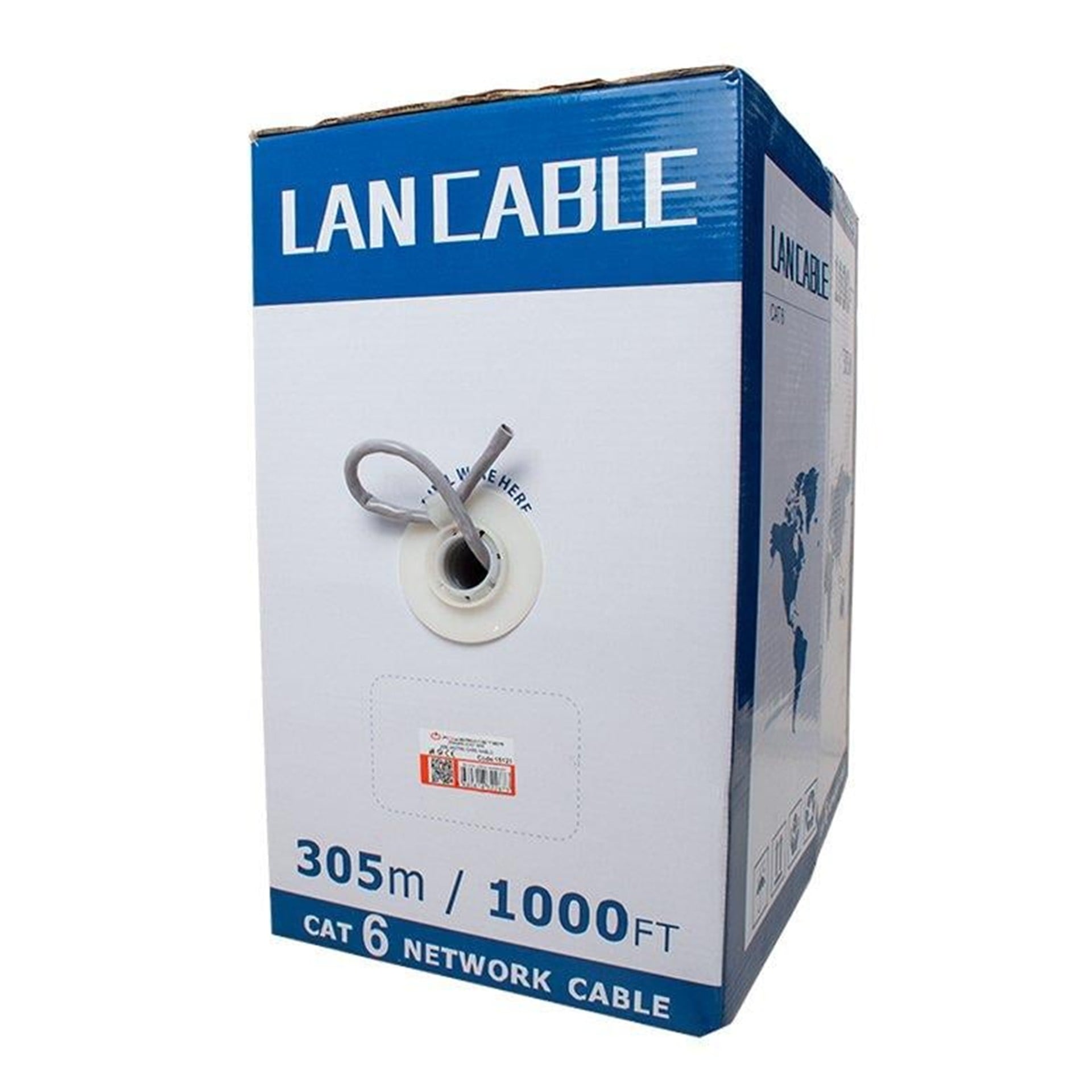 Powermaster Powermaster 23 AWG 0.57 305 Metre CAT6 Kablo - Network Kabloları