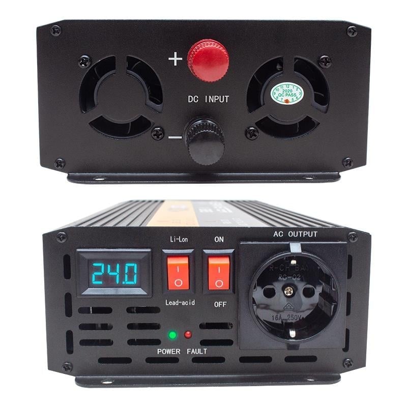 Powermaster 24-220V 24 Volt 1500 Watt Modified Sinus İnverter PWR1500-24