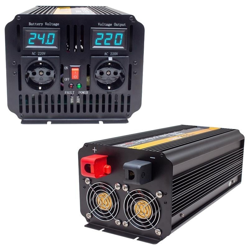 Powermaster 24-220V 24 Volt 2500 Watt Modified Sinus İnverter PWR2500-24