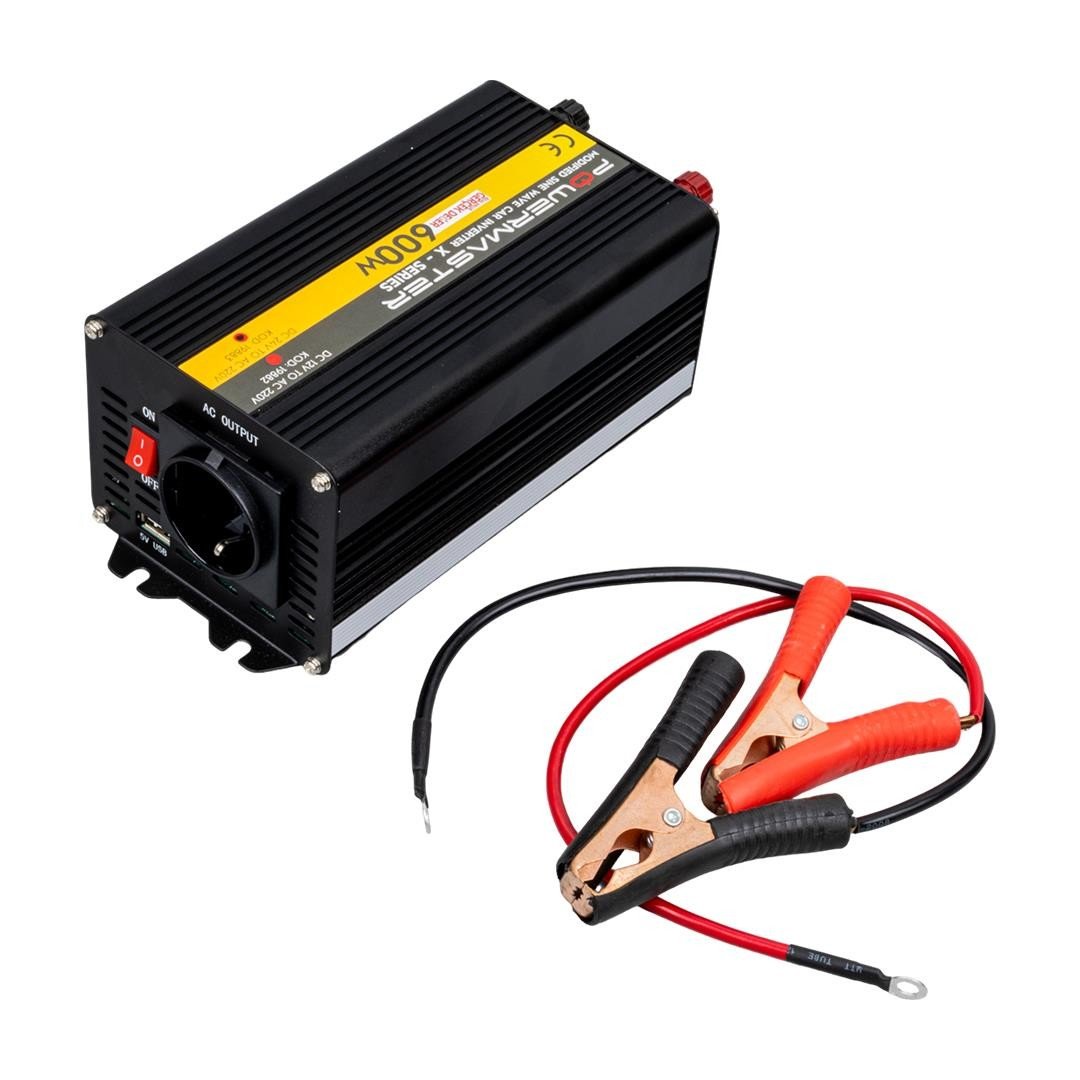 Powermaster 24-220V 24 Volt 600 Watt Modified Sinus İnverter PWR600-24