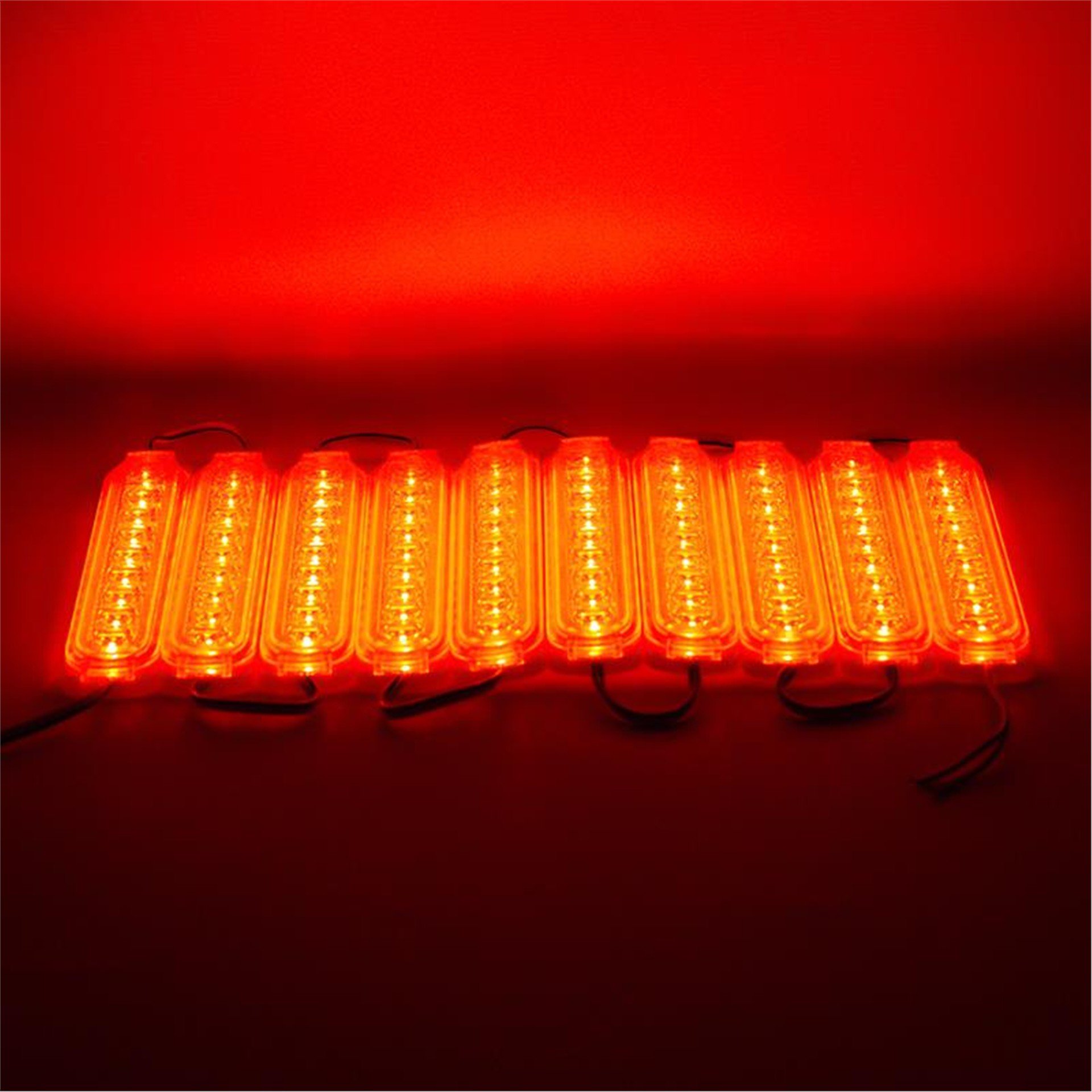 Powermaster Powermaster 24 Volt 2.4 Watt Tek Renk Kırmızı 2835 Modül Led 14*32.5 - Modül Led