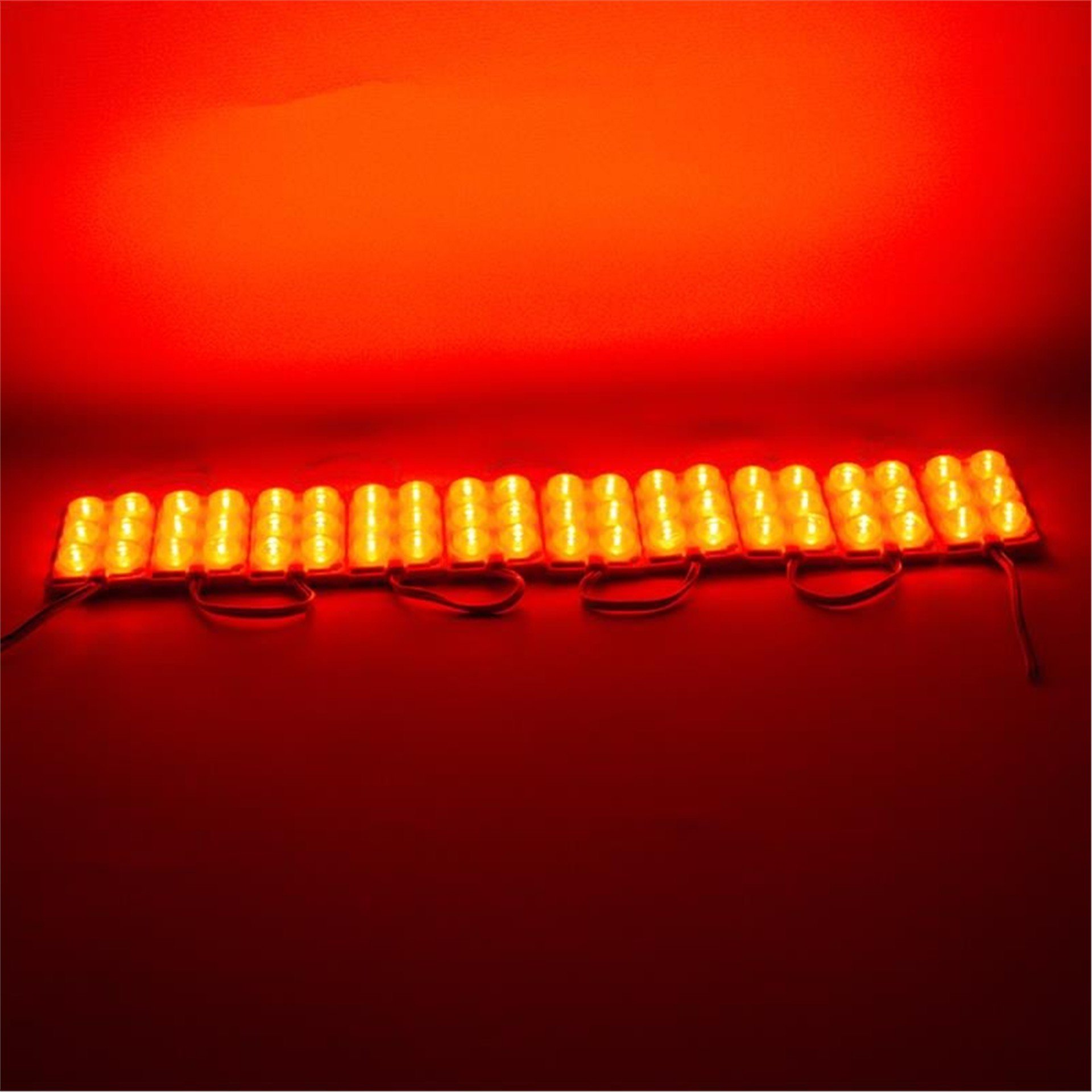 Powermaster Powermaster 24 Volt 3 Watt Kırmızı 3030 Cob Modül Led 75*40 - Modül Led