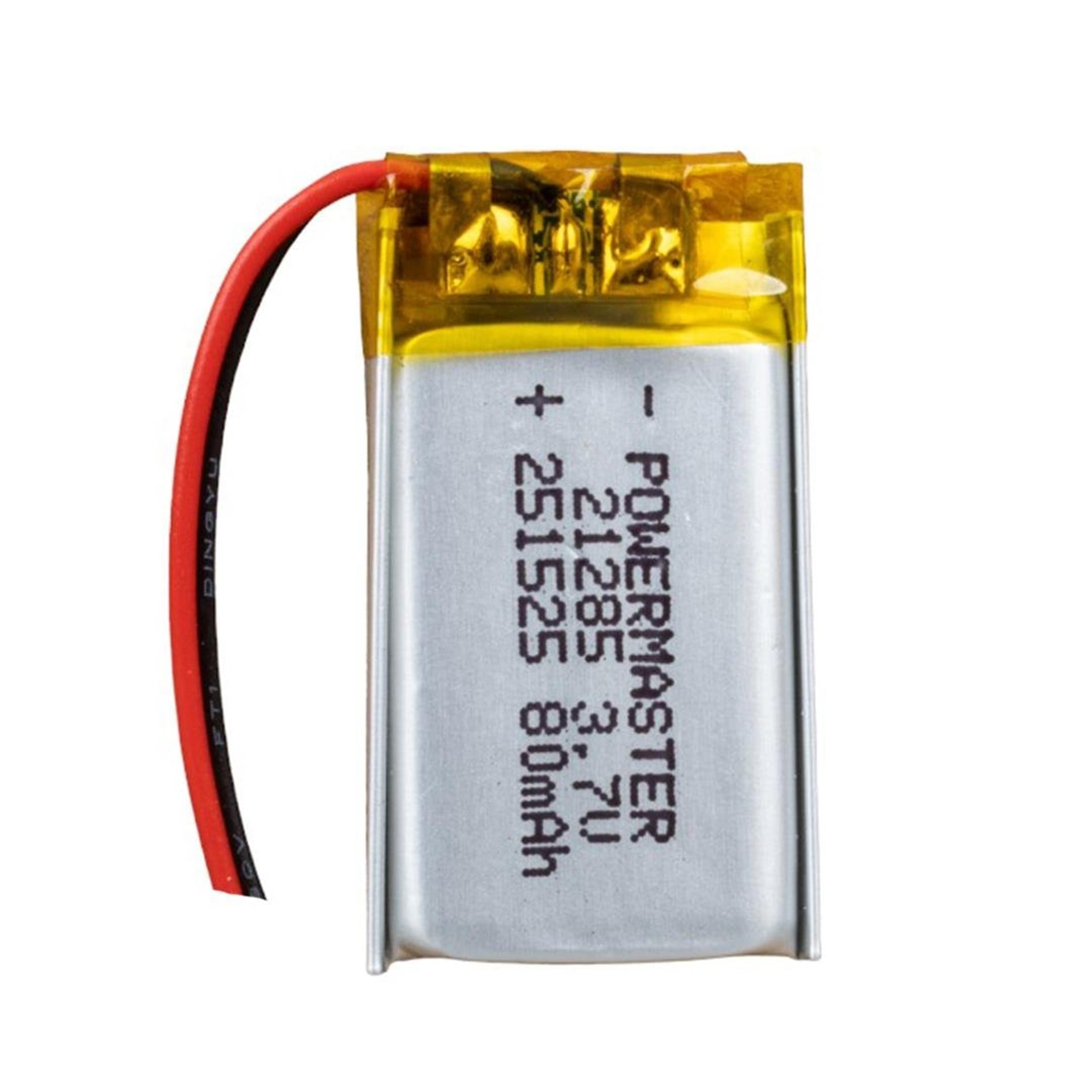 Powermaster PowerMaster 251525 3.7 Volt 80 Mah Lityum Polimer Pil - Polimer Pil