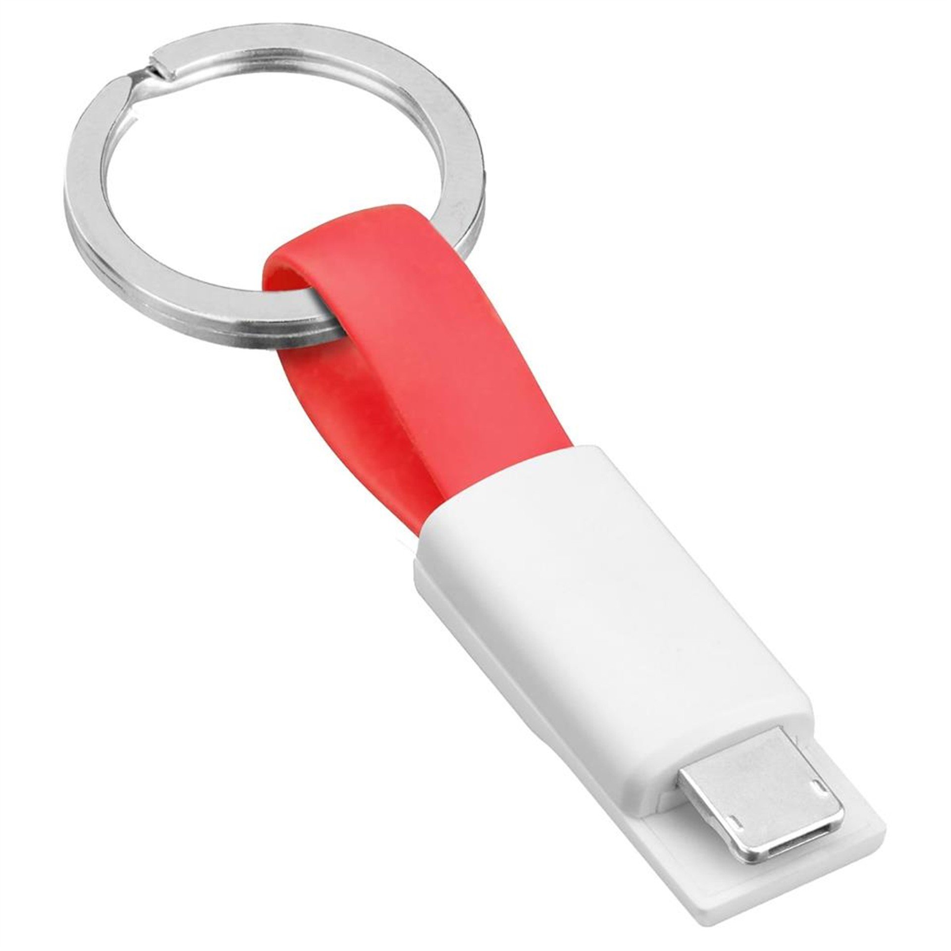 Powermaster Powermaster 2in1 Anahtarlık Type C / Lightning Mini Anahtarlık USB Şarj Kablosu PM-26061 - Şarj Cihazları