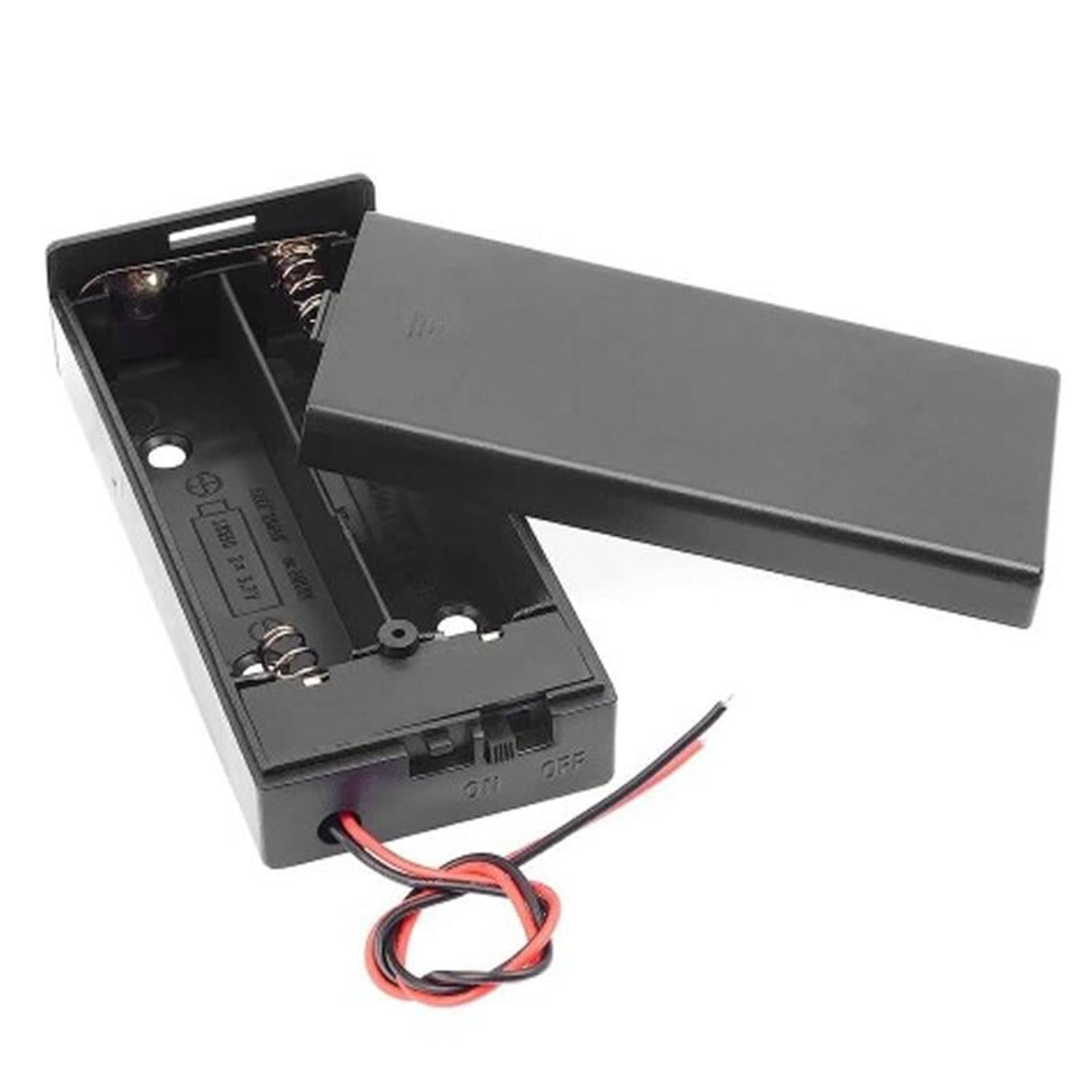 Powermaster Powermaster  2'li AA Kapaklı Switch'li Pil Yuvası (IC-233C - Pil Yuvaları & Pil Aksesuarları