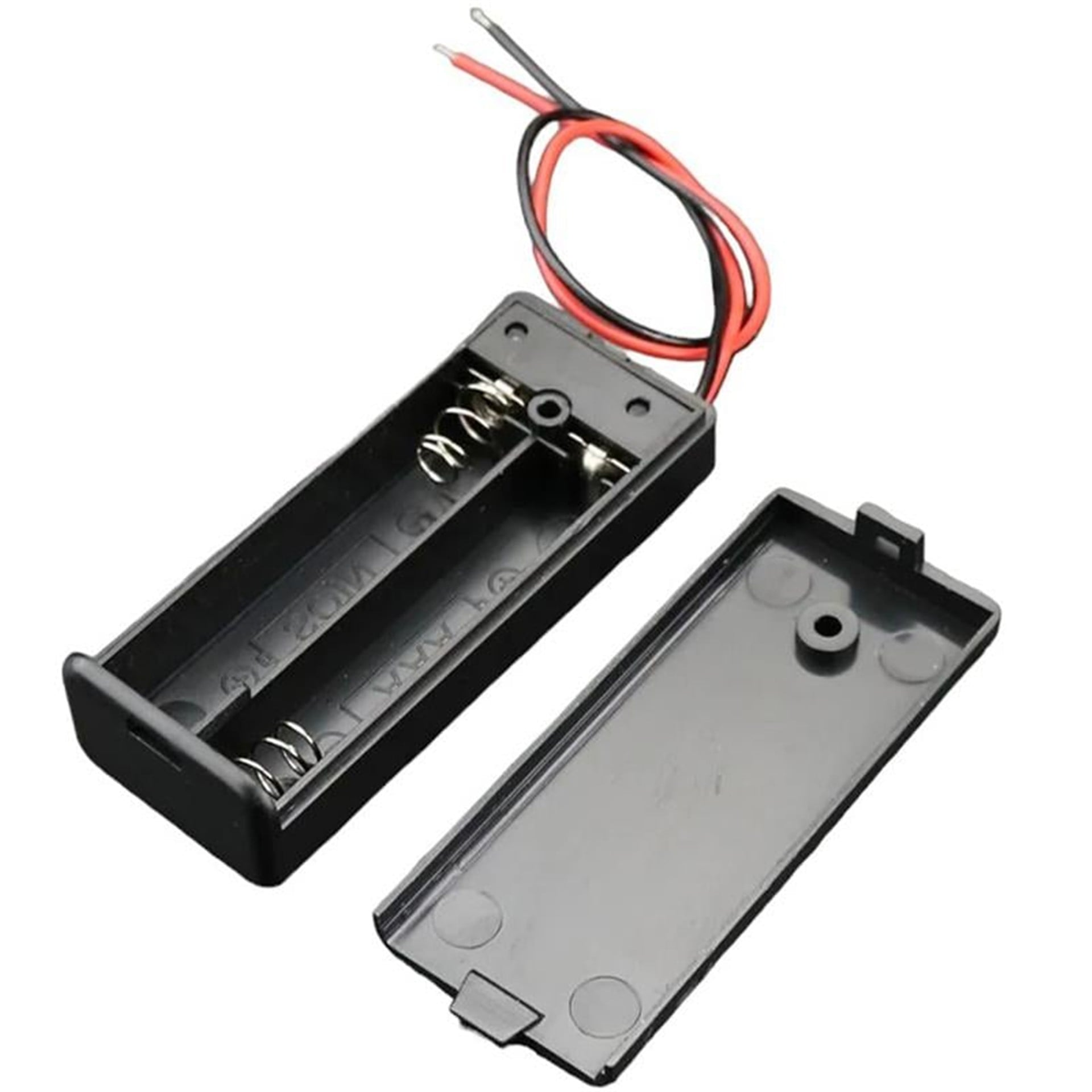 Powermaster Powermaster  2'li AA Kapaklı Switch'li Pil Yuvası (IC-233C - Pil Yuvaları & Pil Aksesuarları