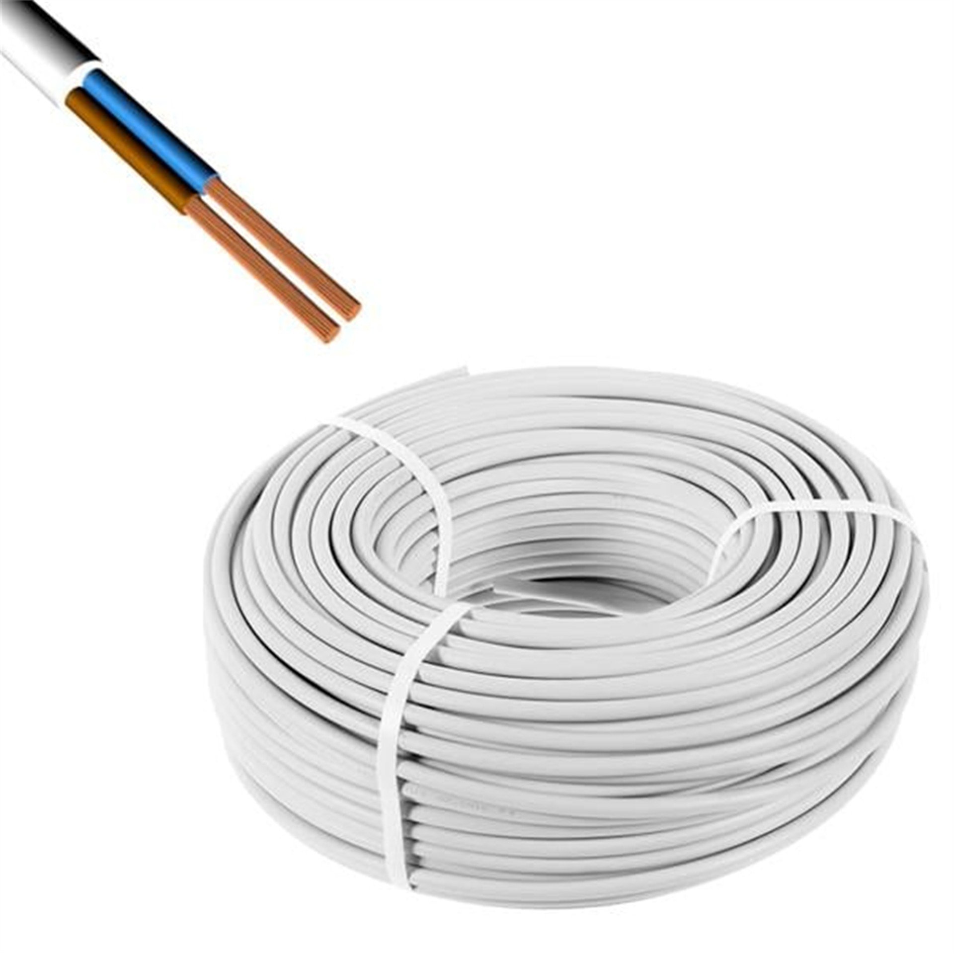 Powermaster PowerMaster 2X0.75 CCA TTR Kablo (100 Metre) - TTR Kablo