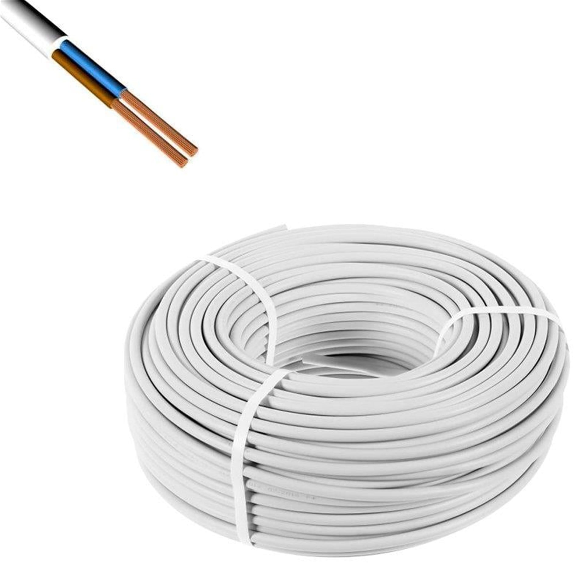Powermaster PowerMaster 2X1.5 CU Bakır TTR Kablo (100 Metre) - TTR Kablo