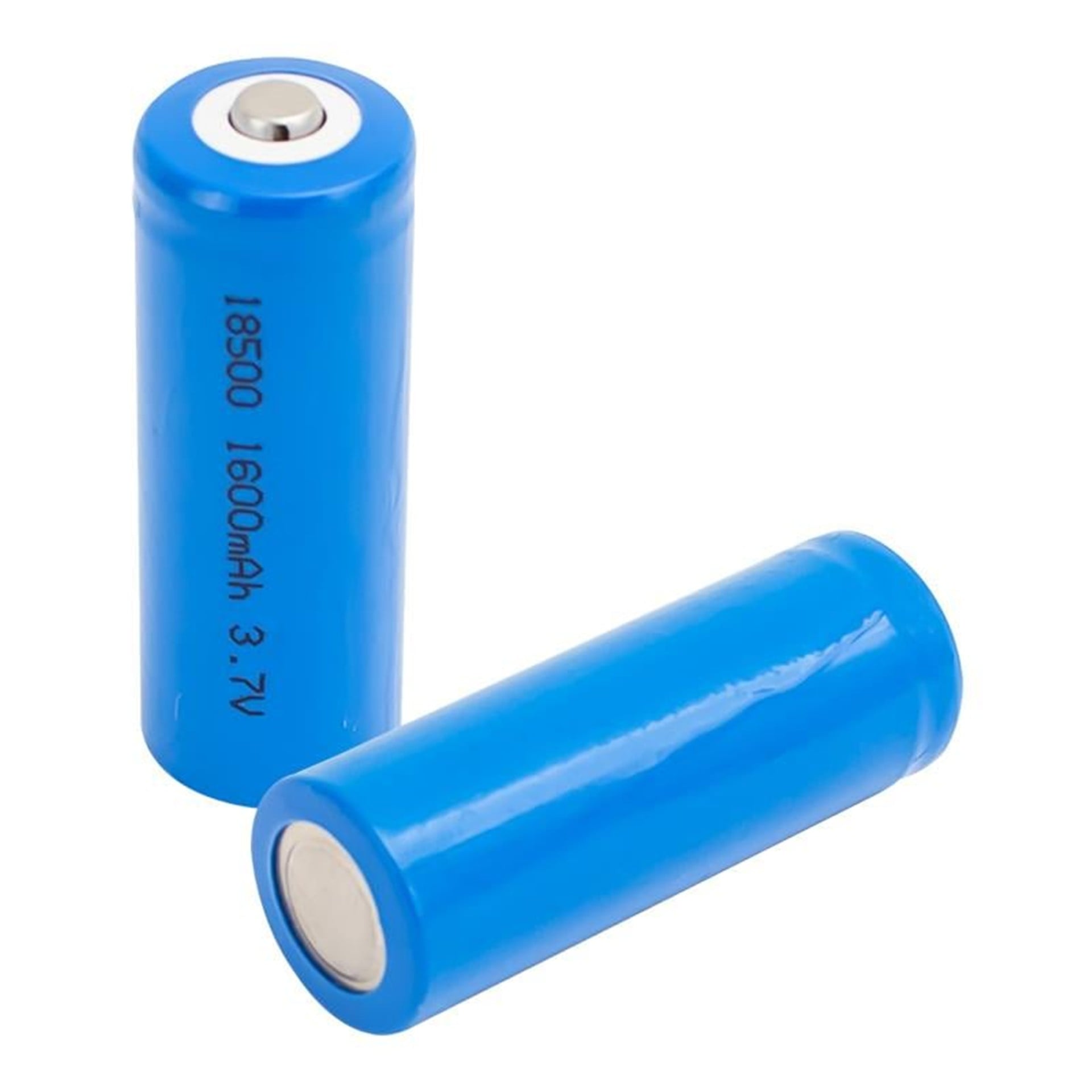 Powermaster Powermaster 3.7 Volt 1600 mAh Şarjlı Lityum Li-iOn 18500 Başlıklı Pil PM-14633 - Piller