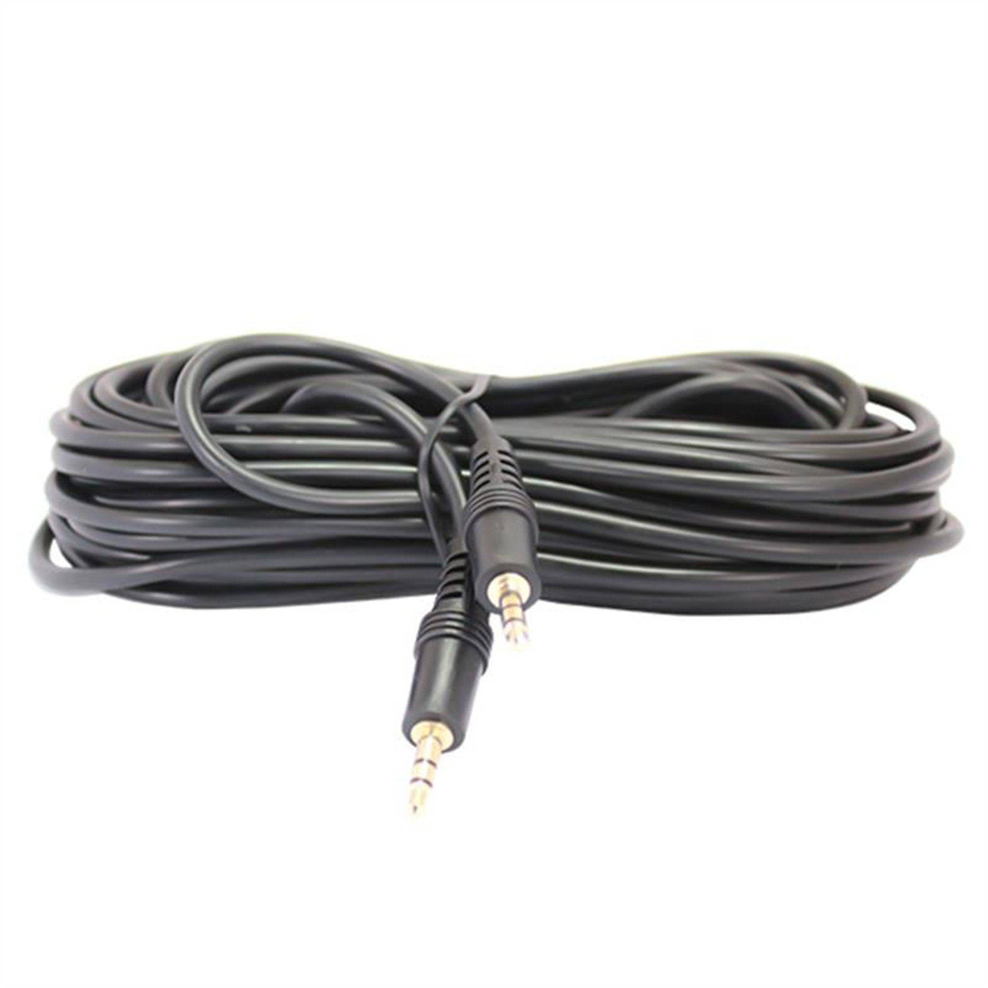 Powermaster Powermaster 3.5 Mm Erkek-Erkek 10 Metre Stereo Kablo - AUX Kablolar