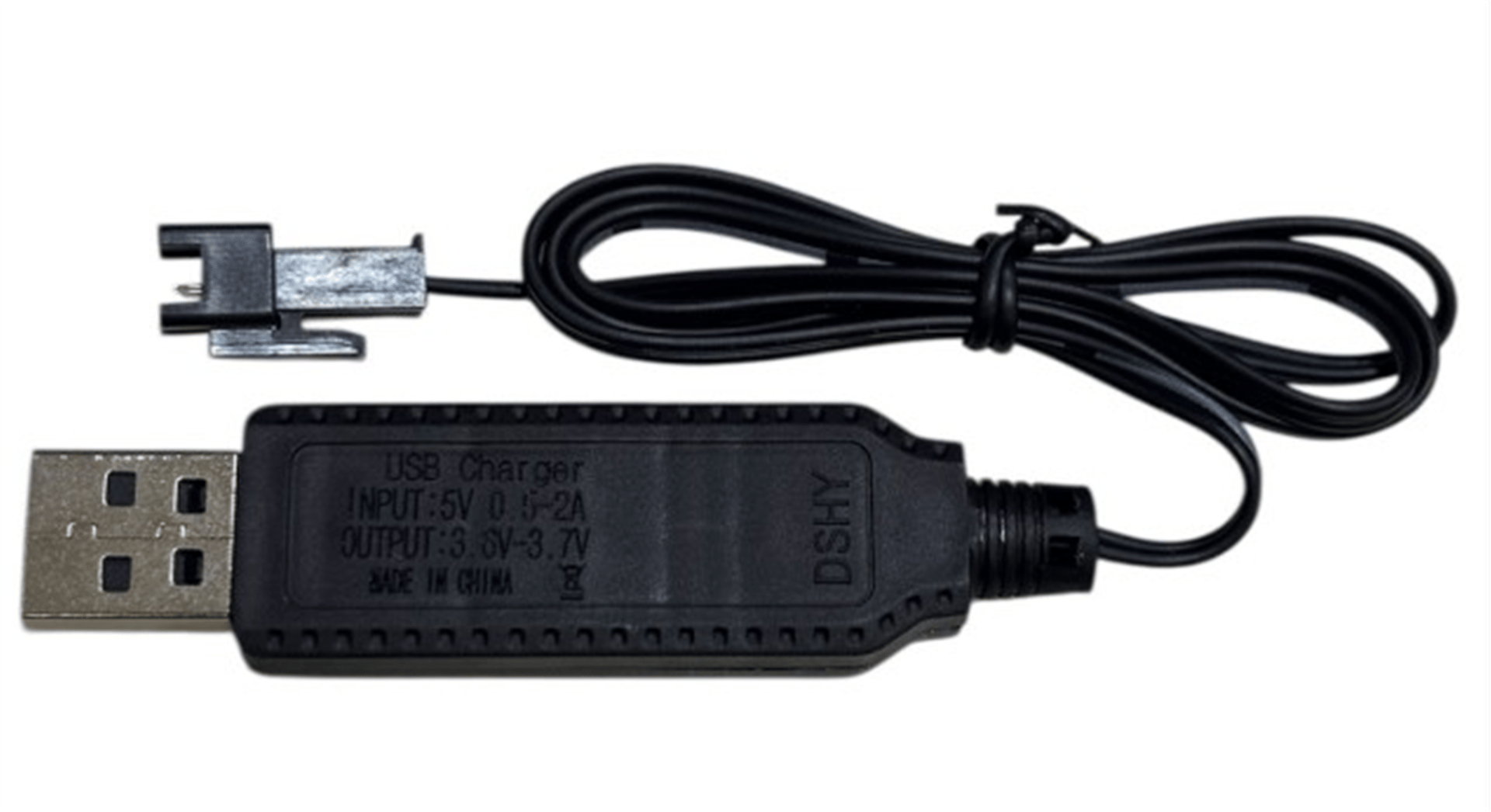 Reyonex POWERMASTER 3.7 VOLT LI-ION SM-2P SOKET UÇLU OYUNCAK BATARYASI USB ŞARJ KABLOSU - Karışık Kablolar