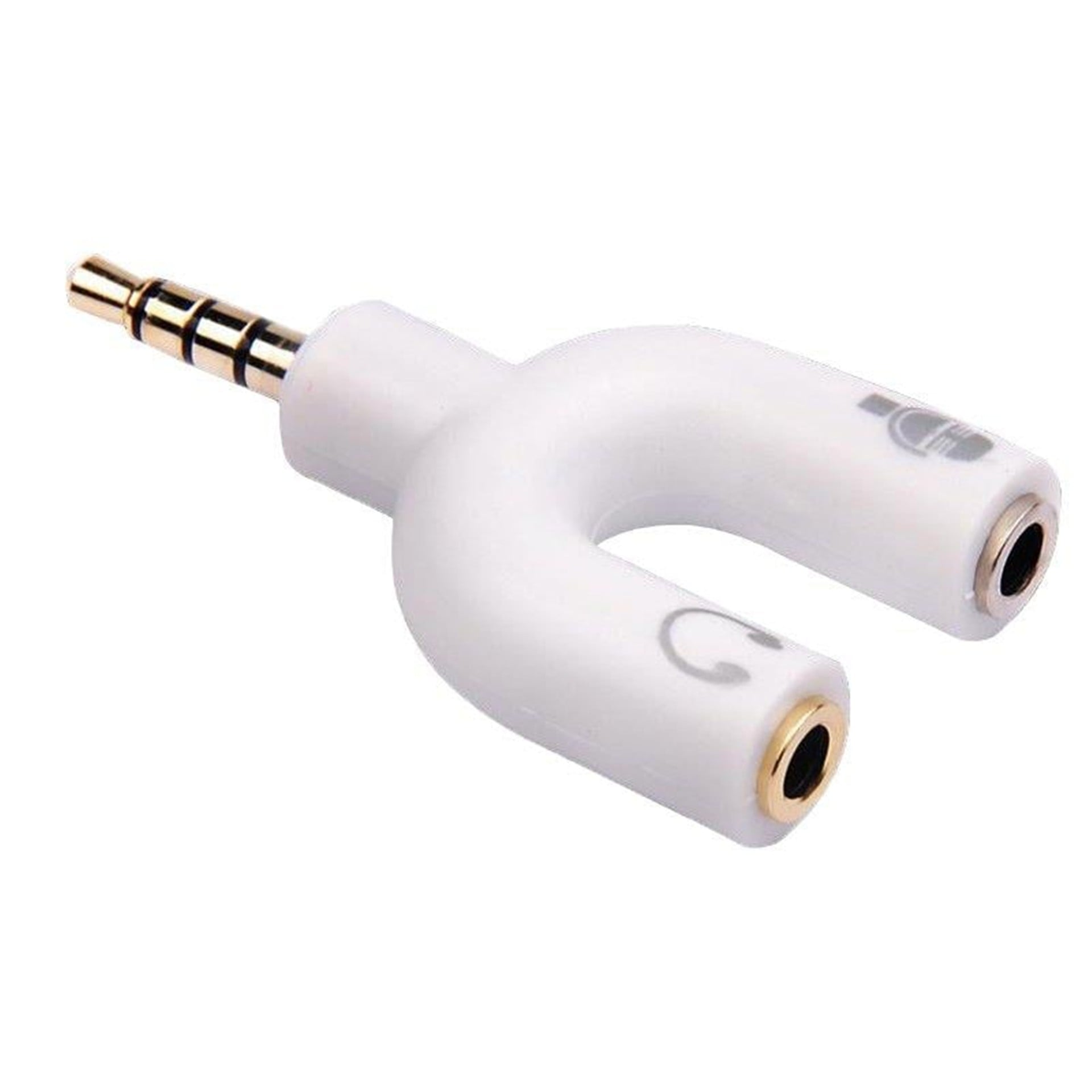 Powermaster Powermaster 3.5 Mm Stereo Erkek to Kulaklık + Hoparlör Dişi Çoklayıcı Jack PM-4318 - Fiş - Jack - Şase